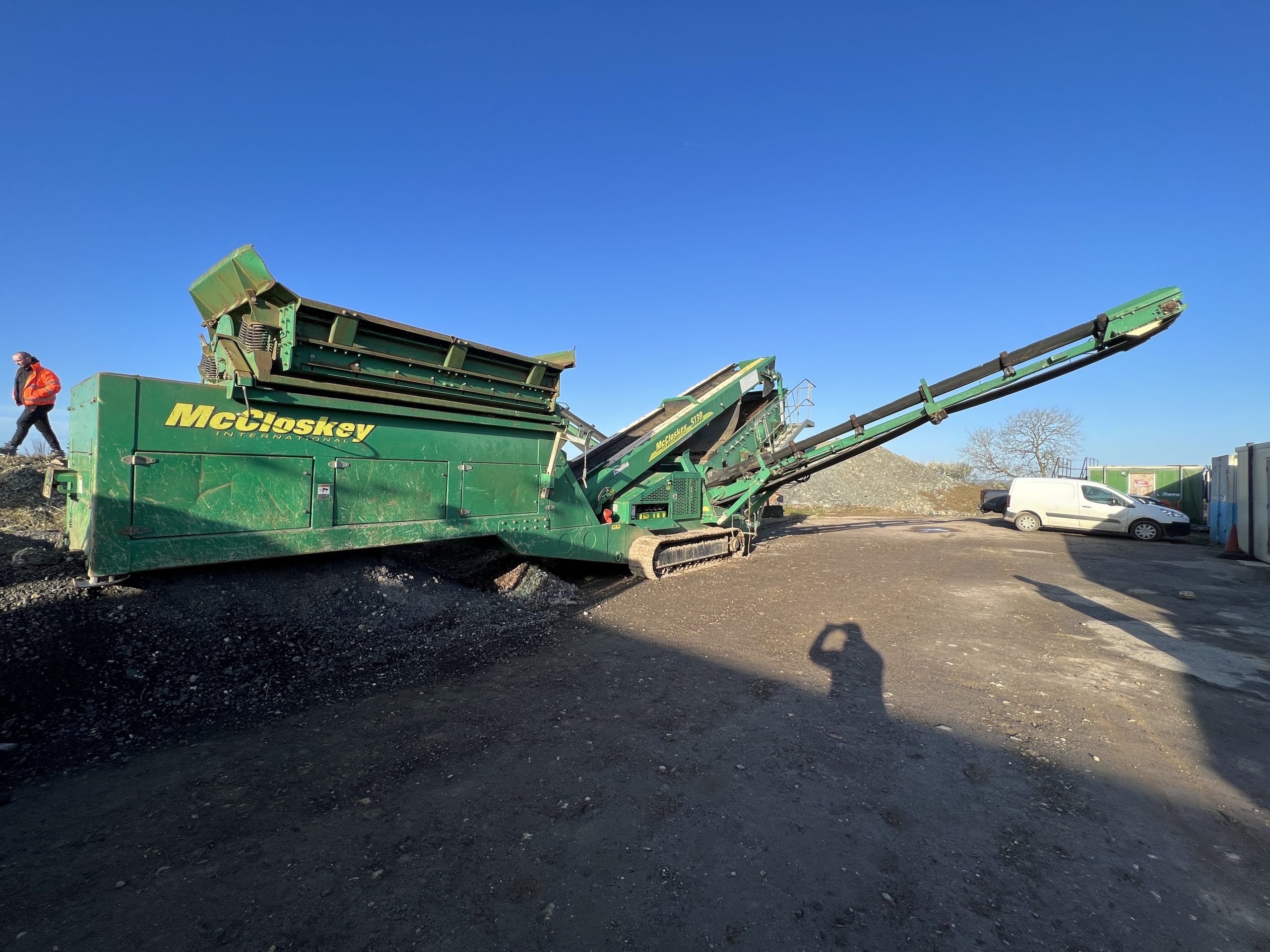2011 McCLOSKEY S130 SCREENER - used plant for sale at J Hawes Ltd