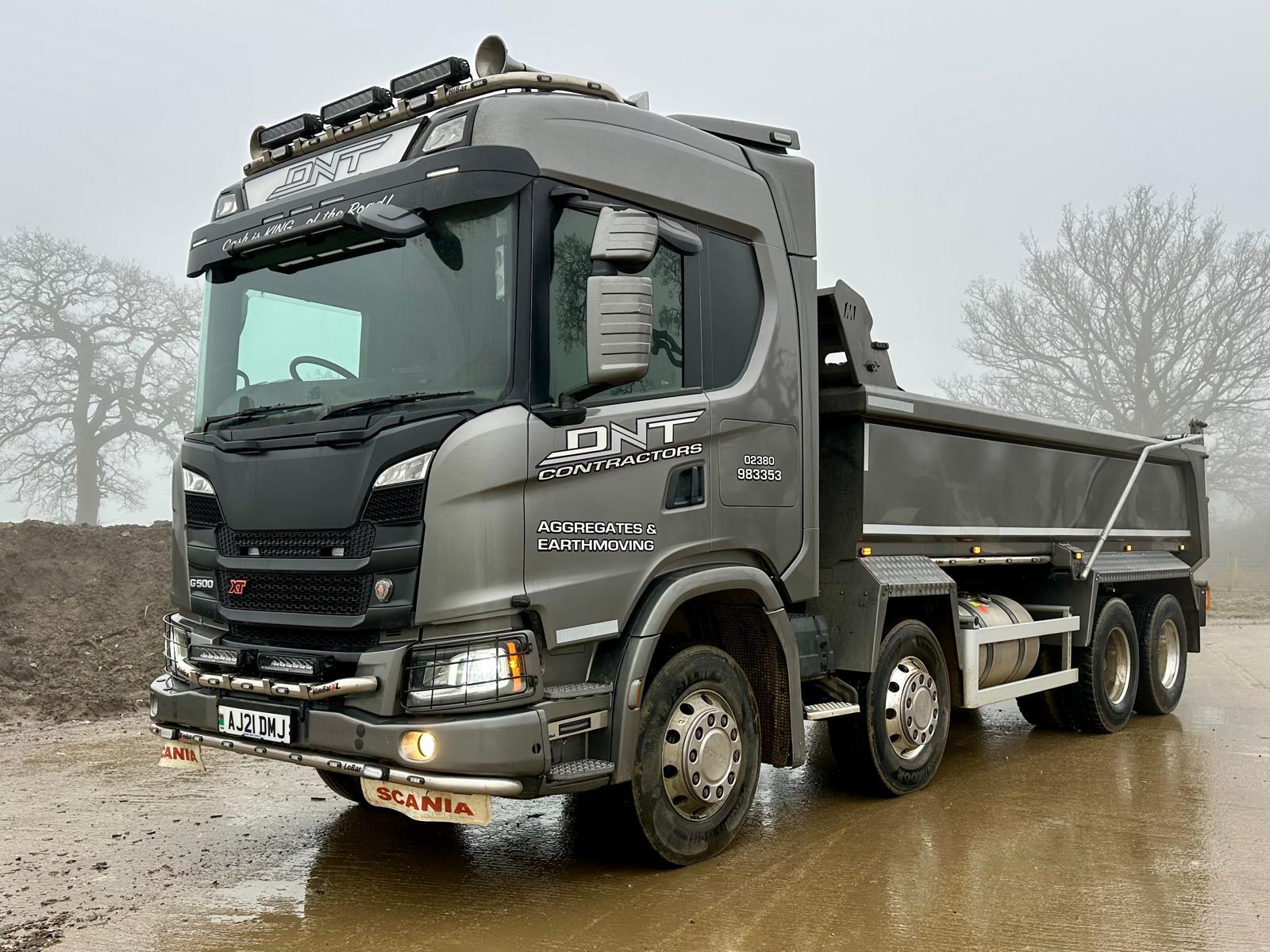 SCANIA XT500 TIPPER - used trucks for sale at J Hawes Ltd - view 2