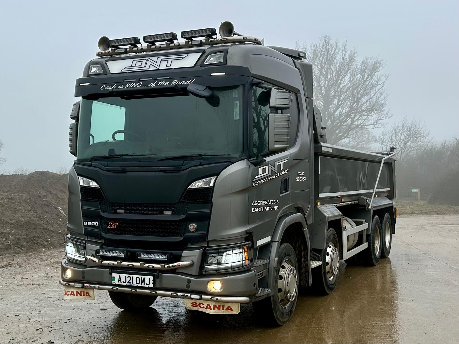 SCANIA XT500 TIPPER - used trucks for sale at J Hawes Ltd - view 9