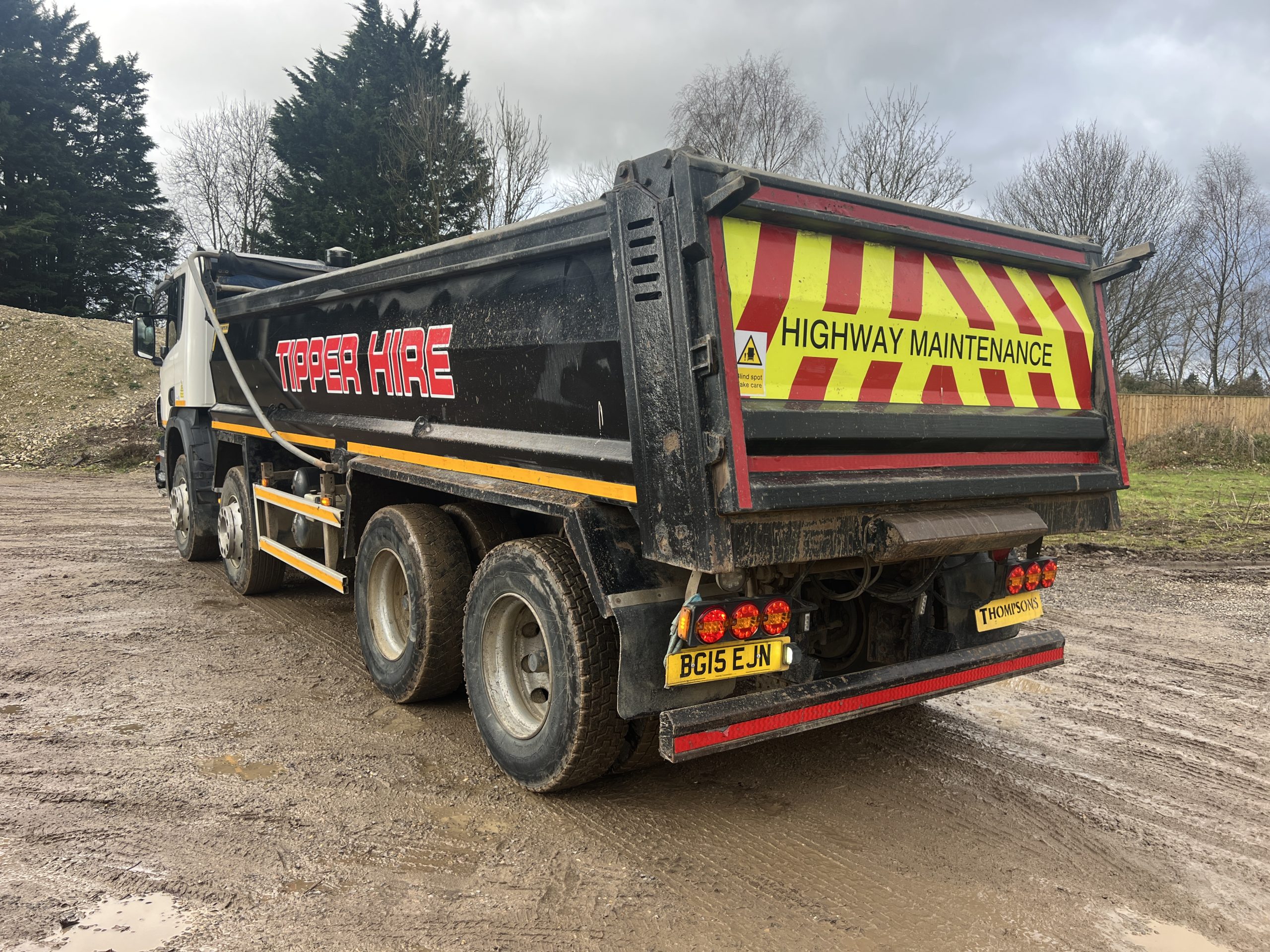 SCANIA P410 TIPPER 2015 - used trucks for sale at J Hawes Ltd - view 6