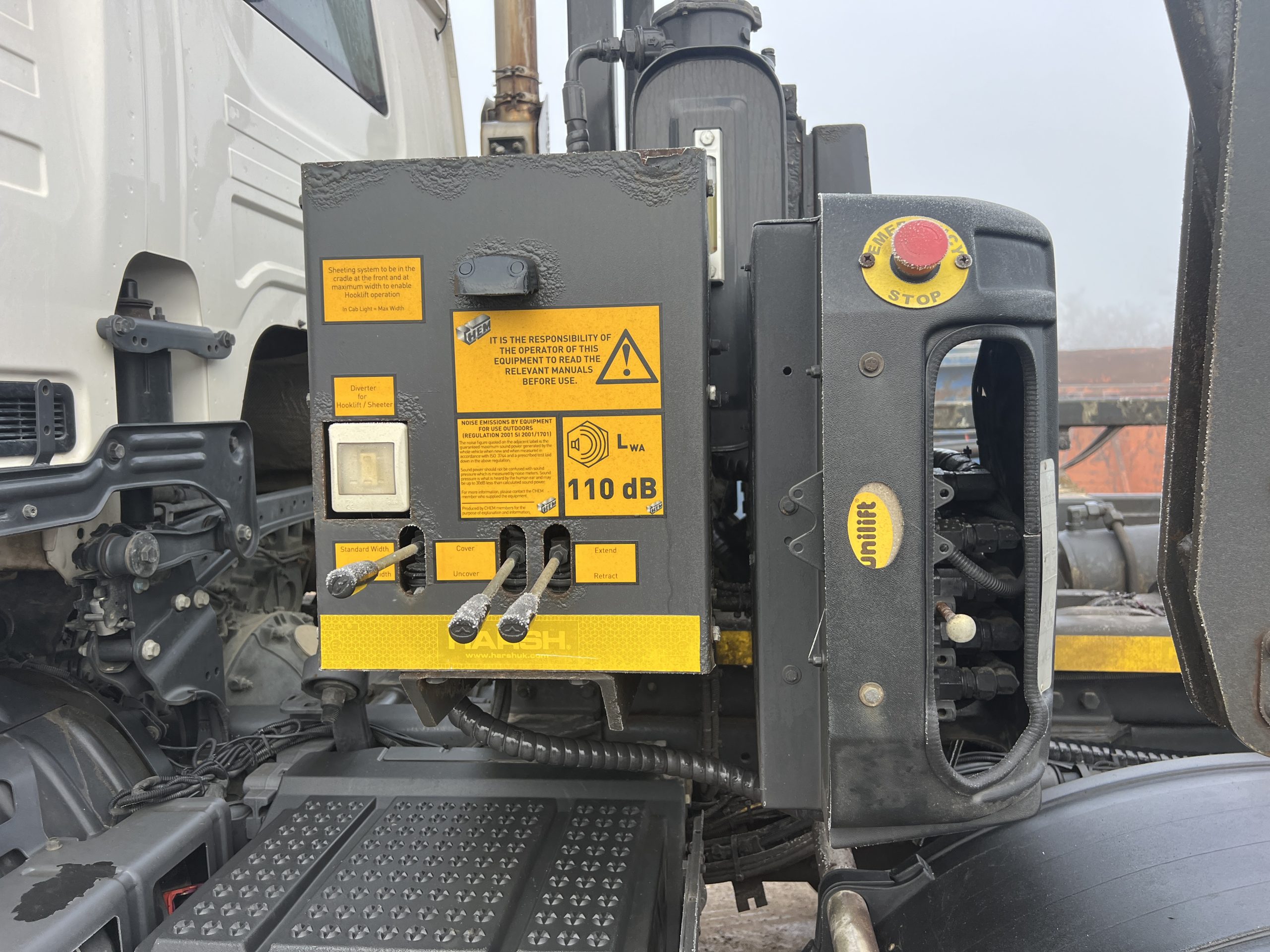 SCANIA XT P410 HOOK LOADER 2021 - used trucks for sale at J Hawes Ltd - view 12