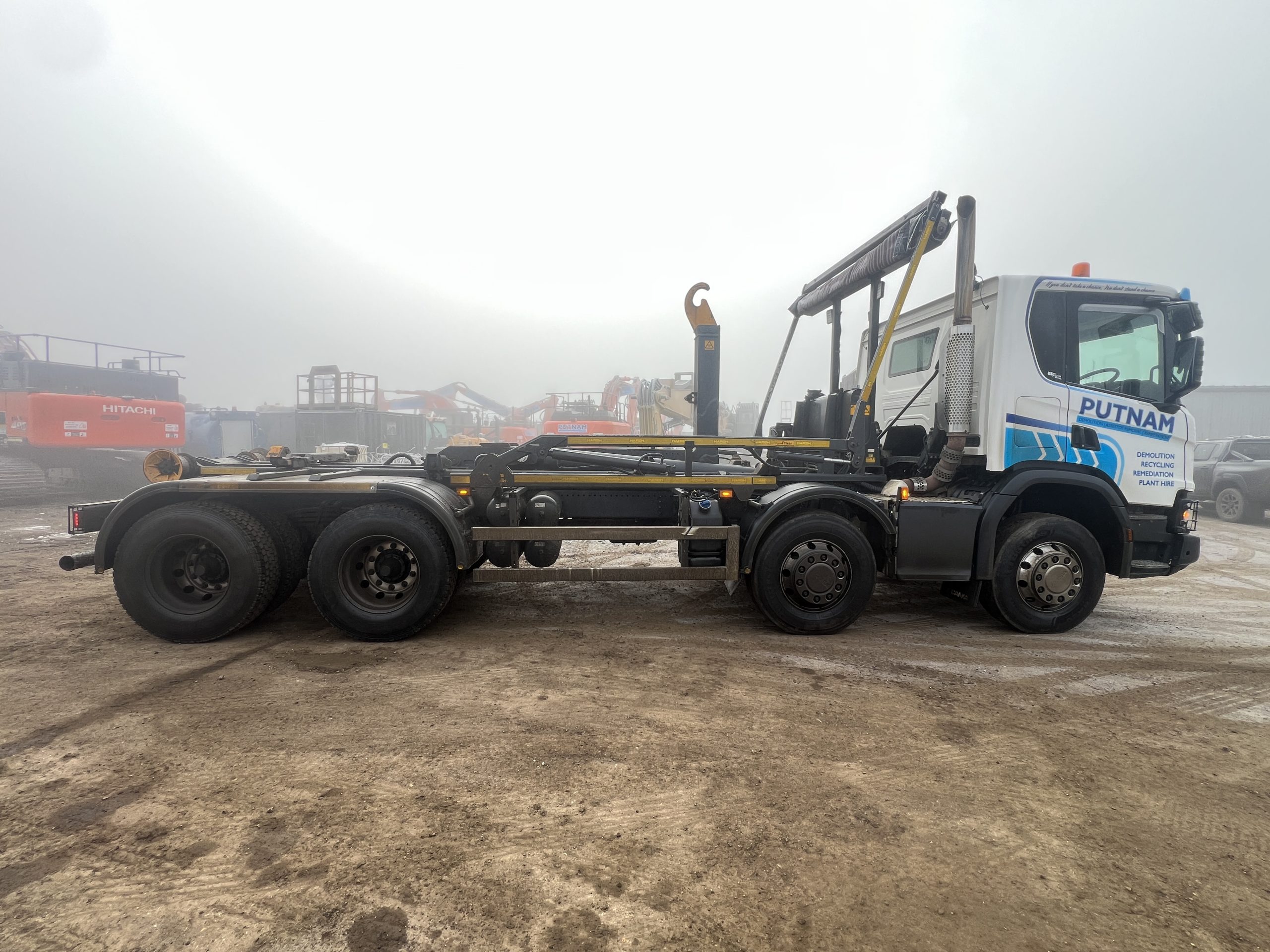 SCANIA XT P410 HOOK LOADER 2021 - used trucks for sale at J Hawes Ltd - view 5