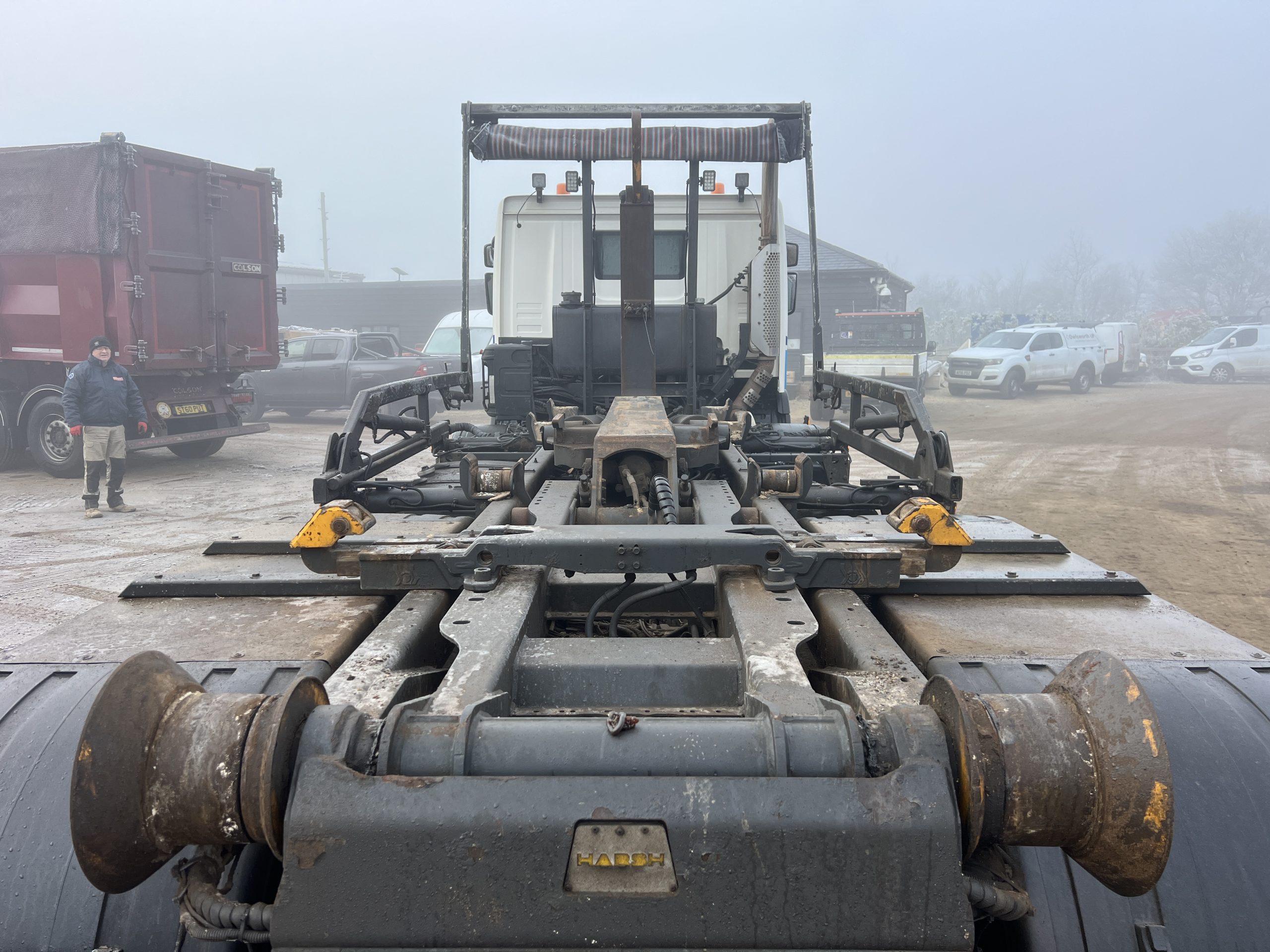 SCANIA XT P410 HOOK LOADER 2021 - used trucks for sale at J Hawes Ltd - view 9