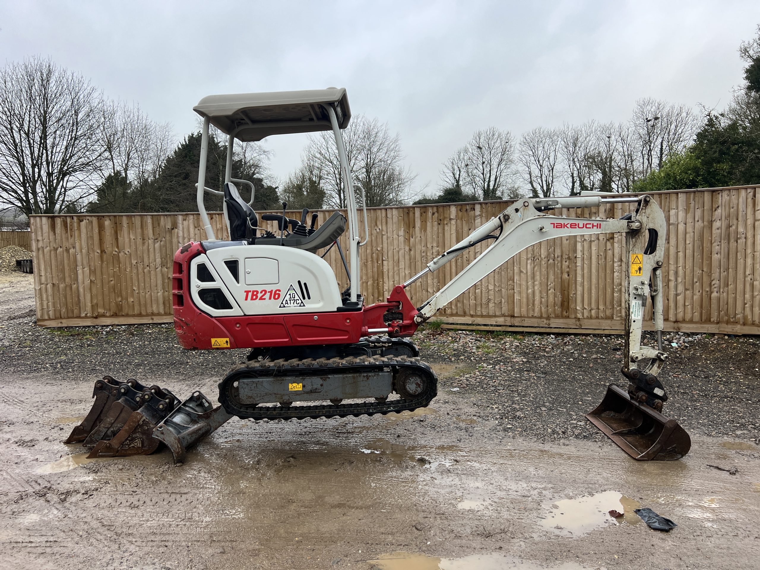 TAKEUCHI TB216 2018 - used plant for sale at J Hawes Ltd - view 3