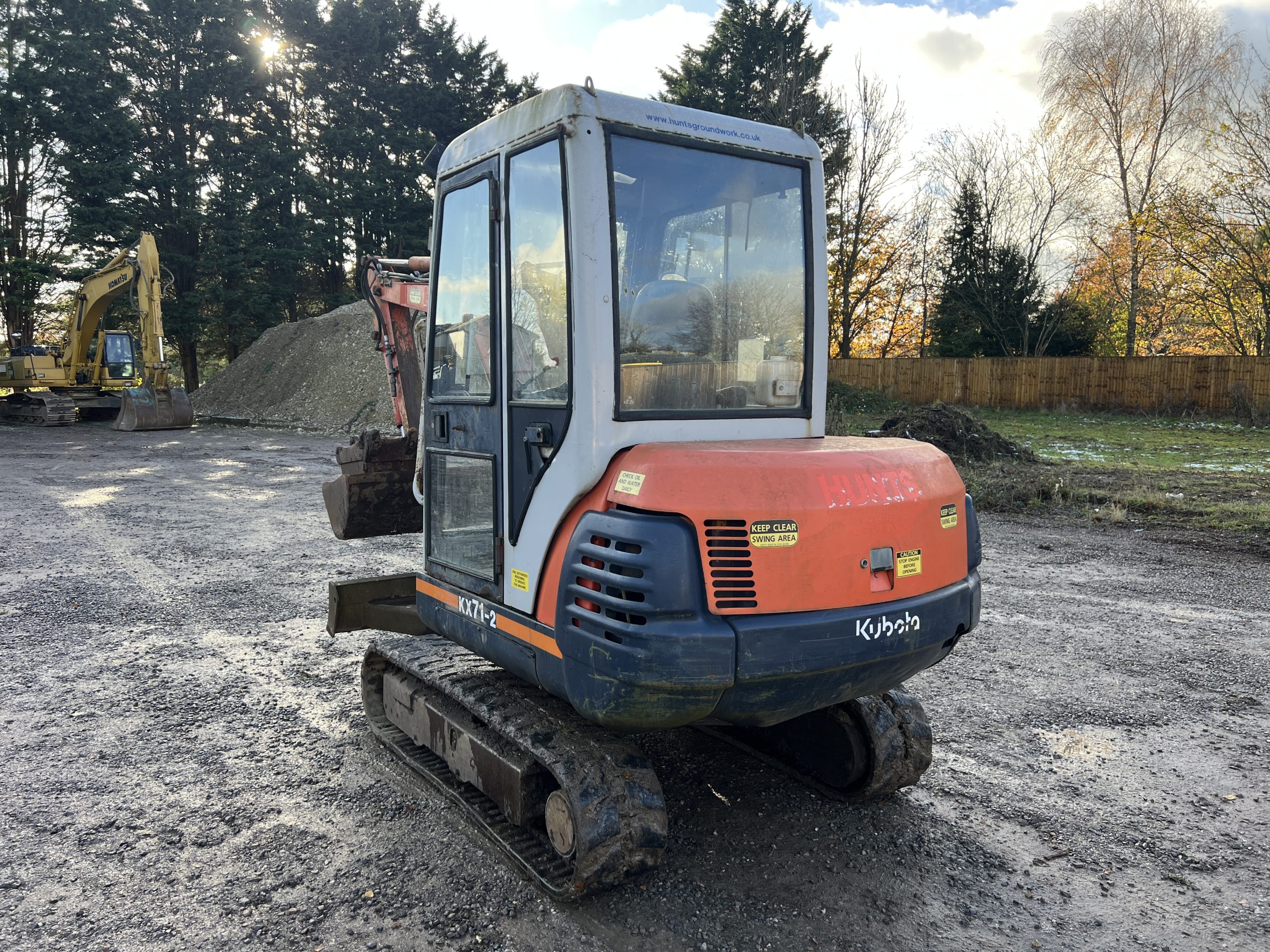 KUBOTA KX71-2 2003 - used plant for sale at J Hawes Ltd - view 2