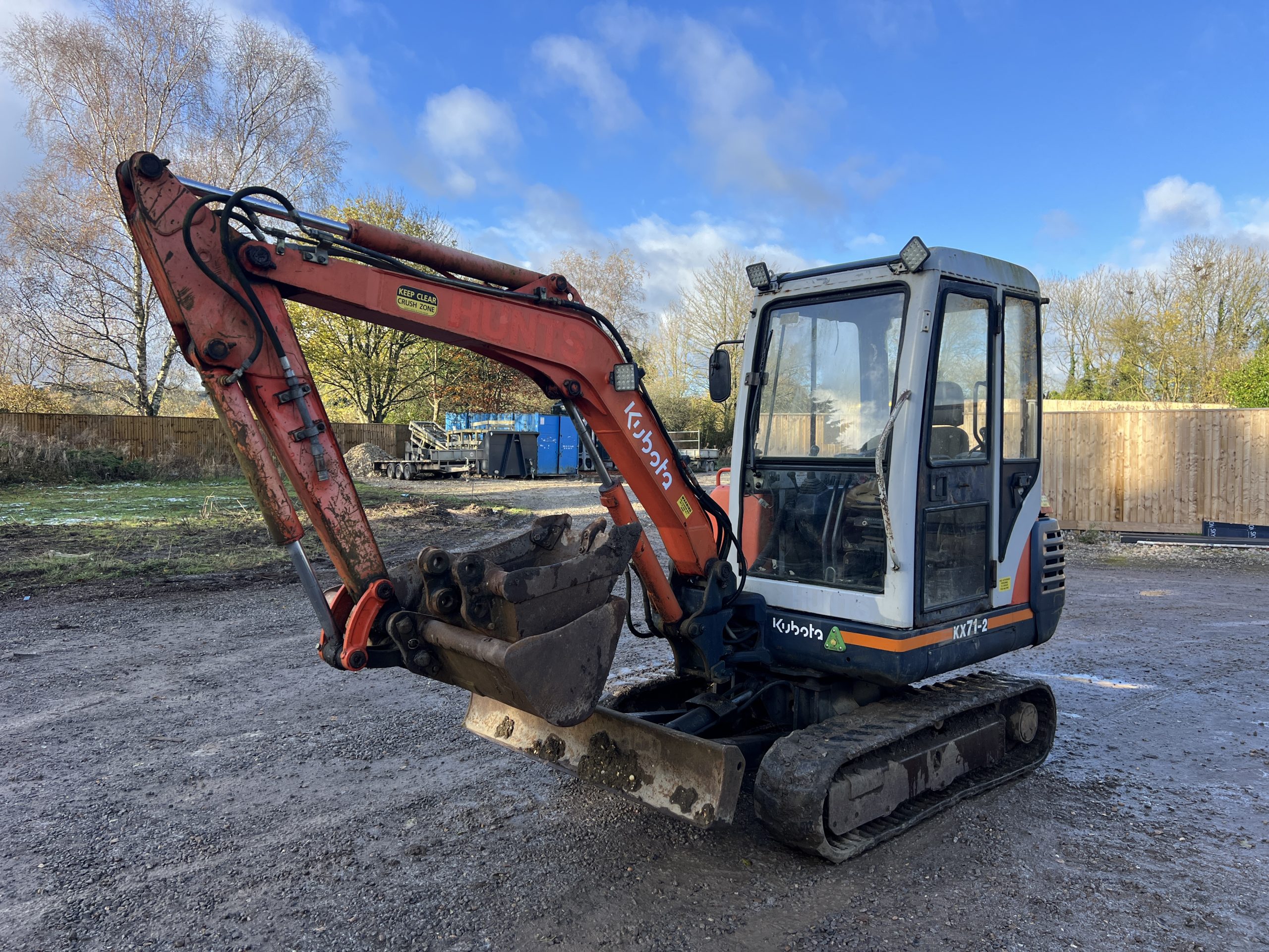 KUBOTA KX71-2 2003 - used plant for sale at J Hawes Ltd - view 3