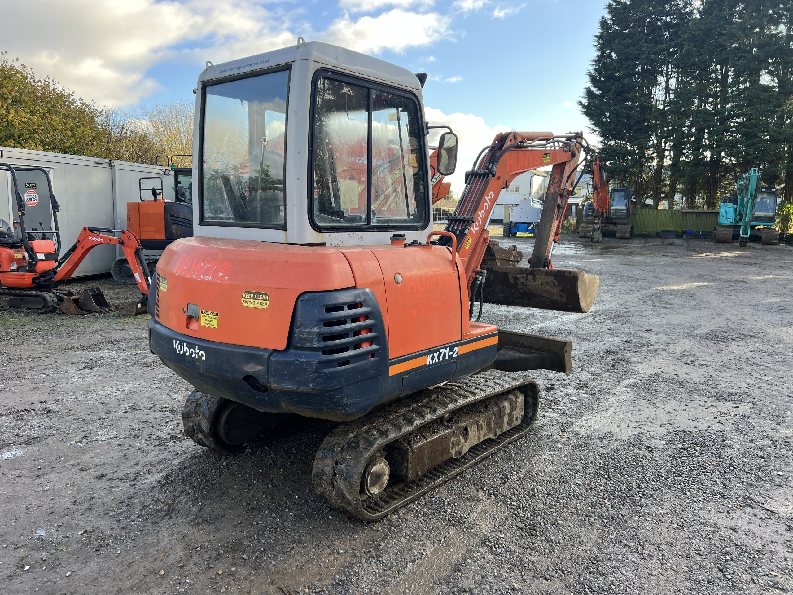 KUBOTA KX71-2 2003 - used plant for sale at J Hawes Ltd - view 5