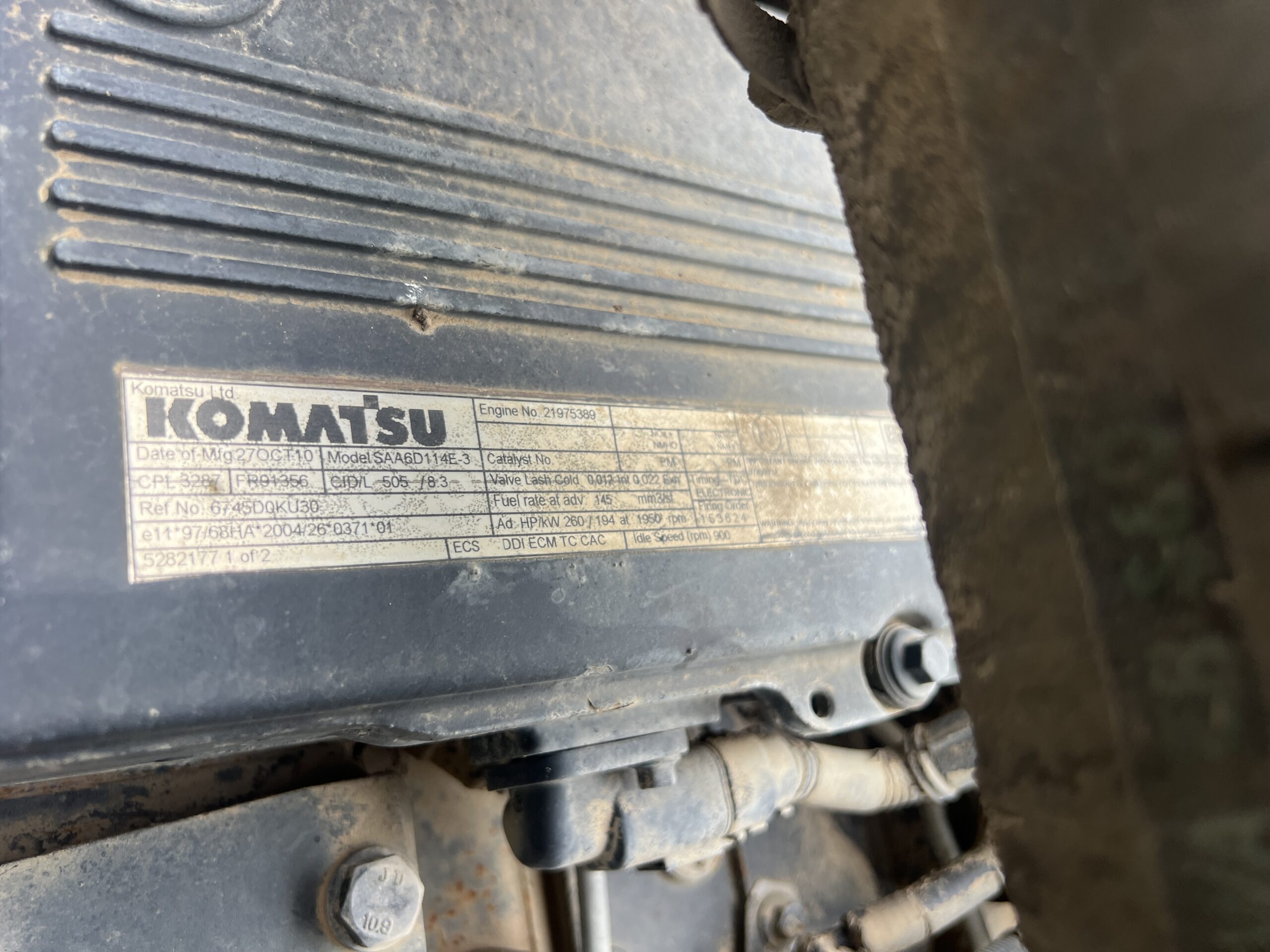 KOMATSU PC350LC-8 2011 - used plant for sale at J Hawes Ltd - view 23