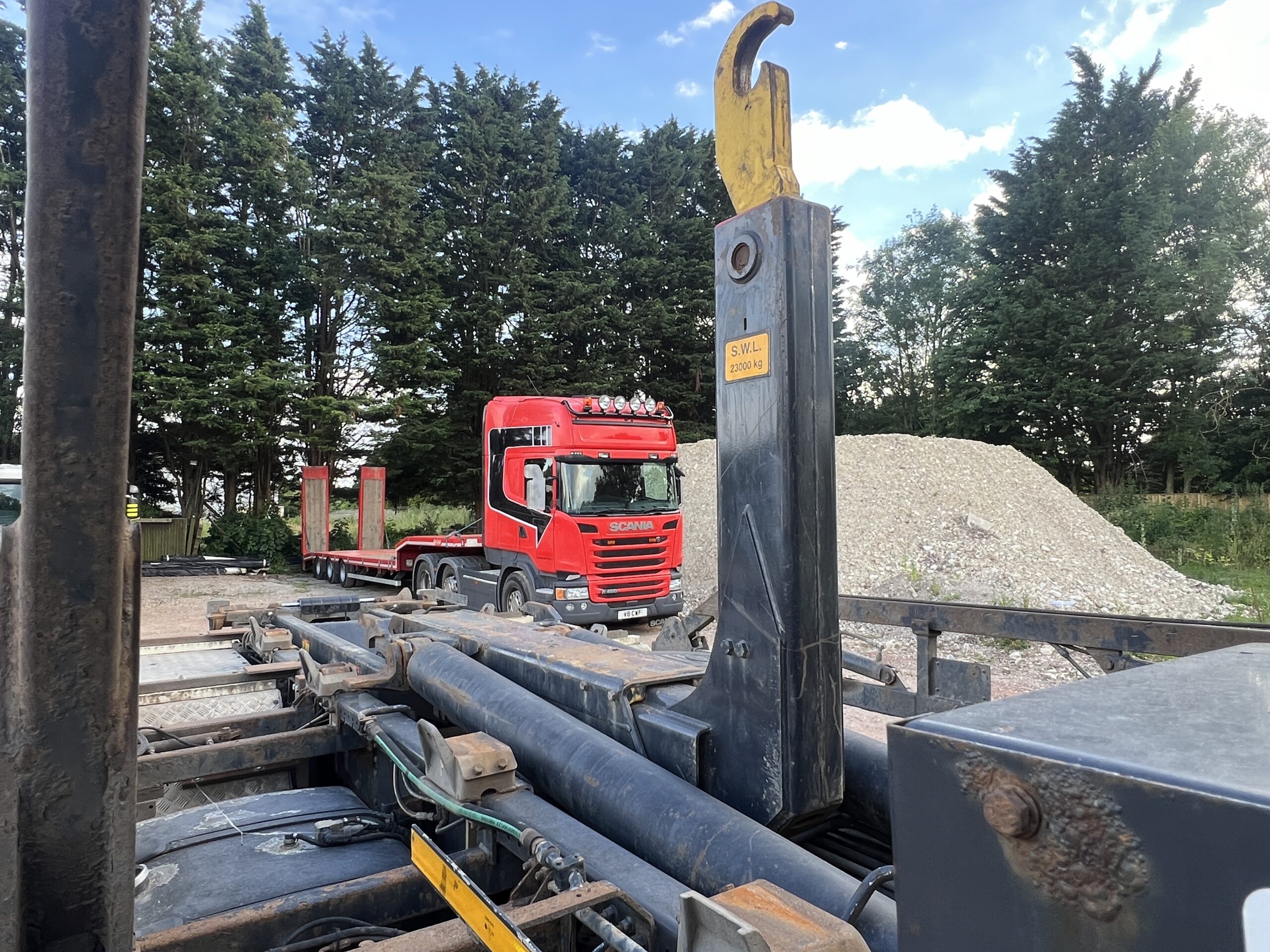 SCANIA G450 8X4 HOOK LORRY 2015 - used trucks for sale at J Hawes Ltd - view 10