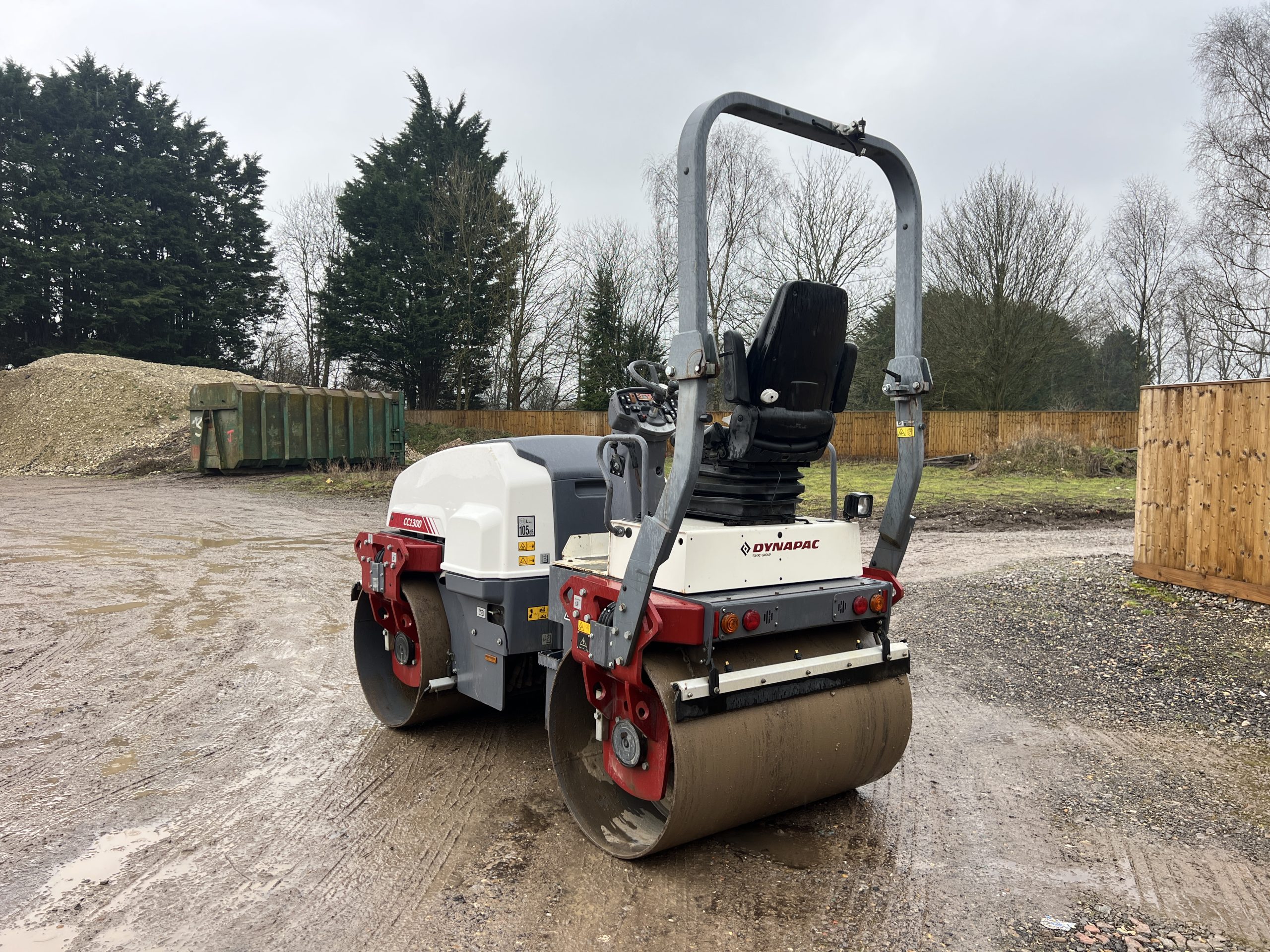 DYNAPAC CC1300 ROLLER 2016 - used plant for sale at J Hawes Ltd - view 8