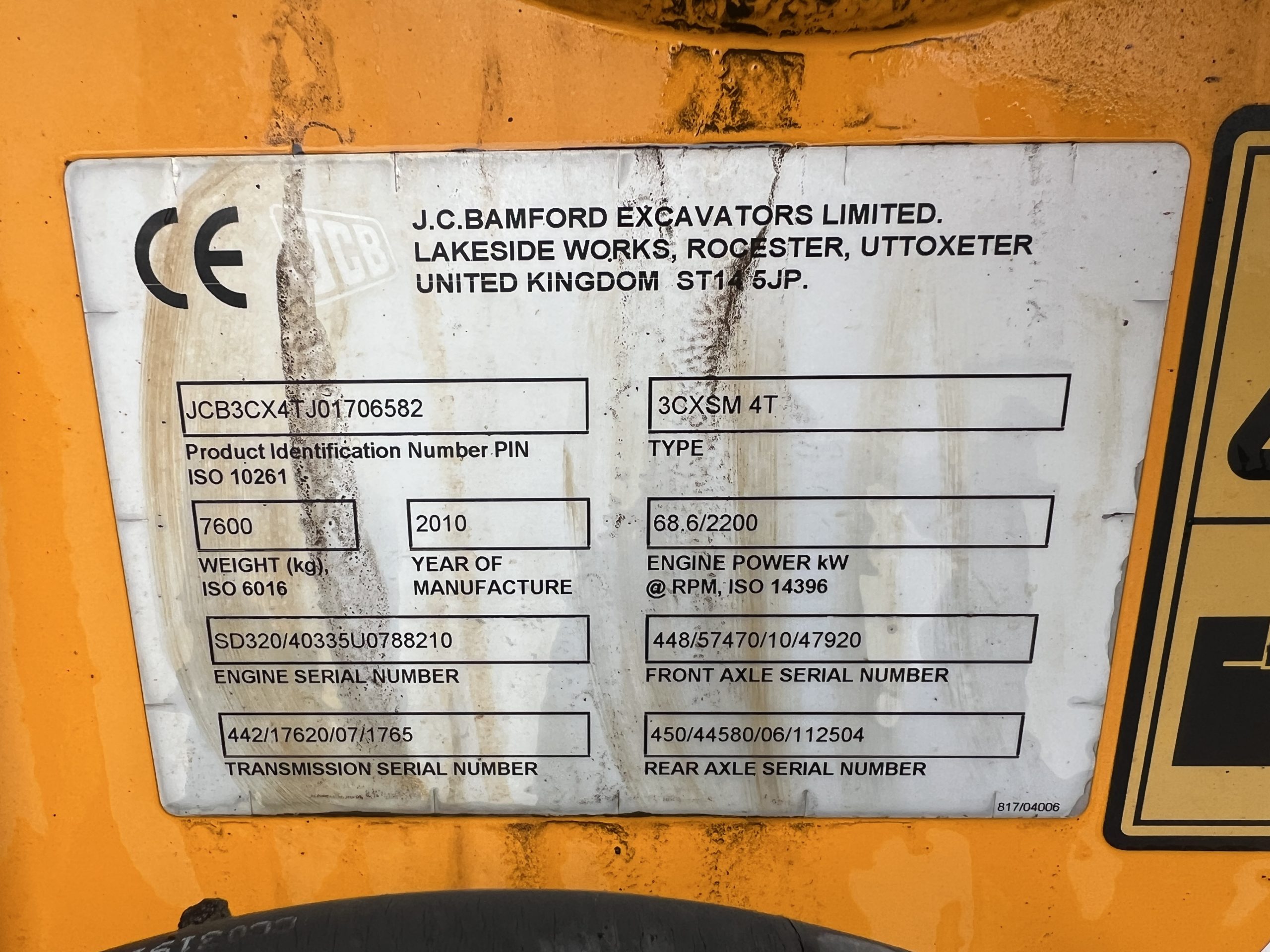 JCB 3CX SITEMASTER - used plant for sale at J Hawes Ltd - view 15