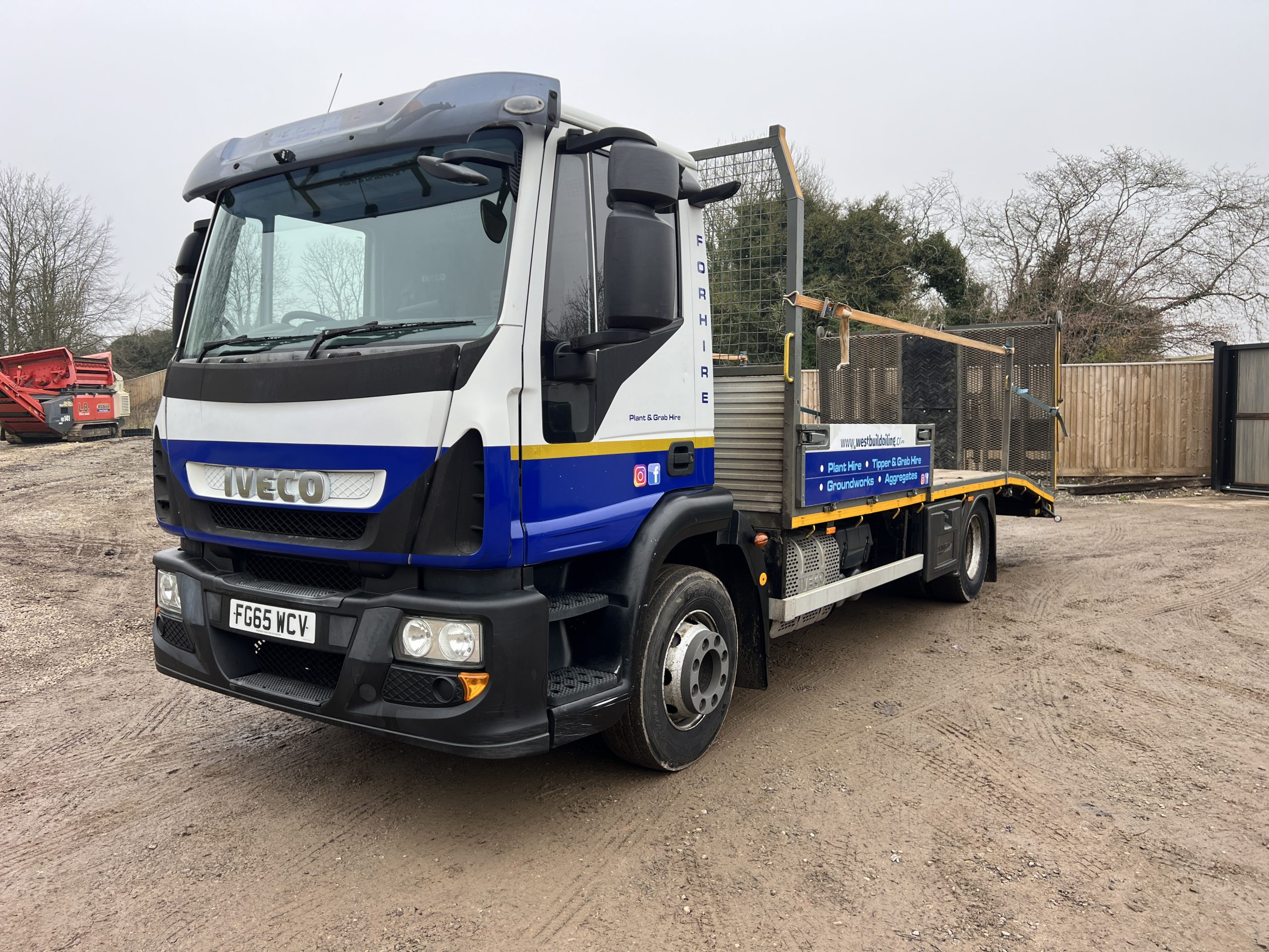 IVECO 140E BEAVERTAIL 2015 - used trucks for sale at J Hawes Ltd