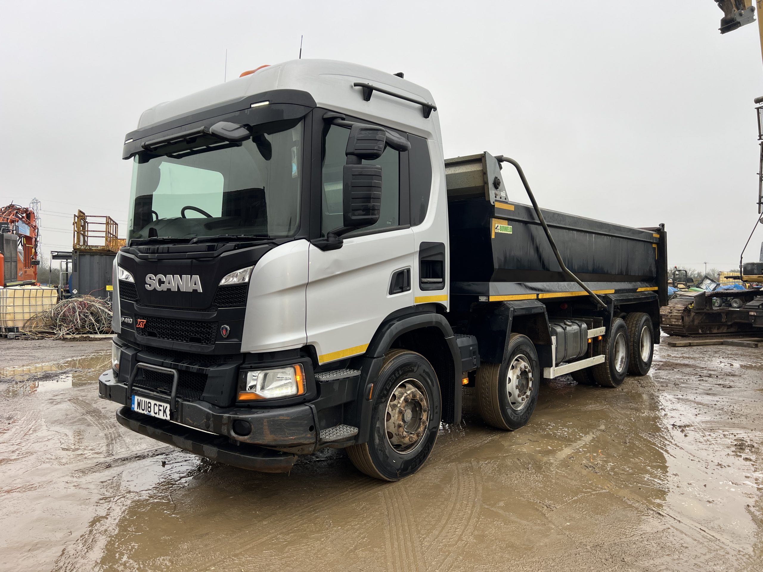 SCANIA XT P410 TIPPER 2018 - used trucks for sale at J Hawes Ltd