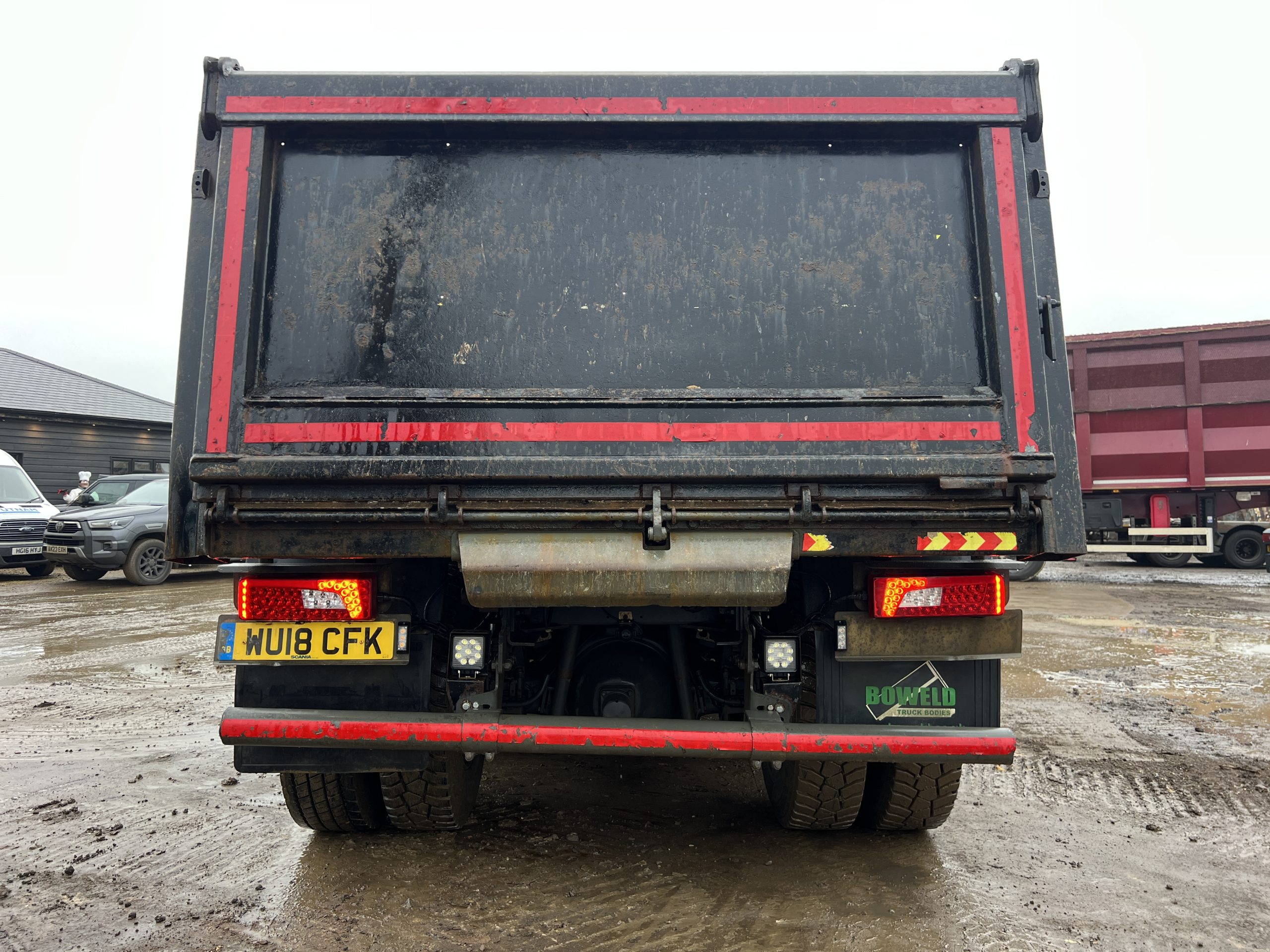 SCANIA XT P410 TIPPER 2018 - used trucks for sale at J Hawes Ltd - view 7