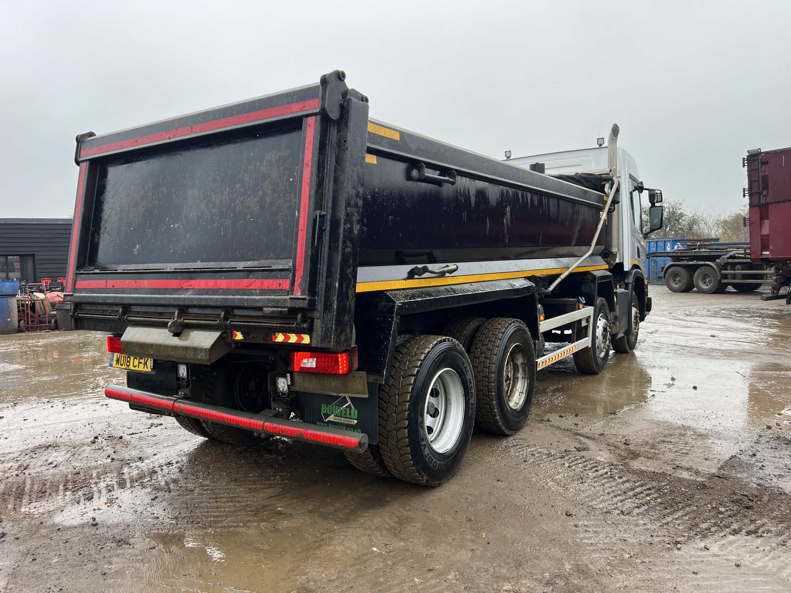 SCANIA XT P410 TIPPER 2018 - used trucks for sale at J Hawes Ltd - view 8
