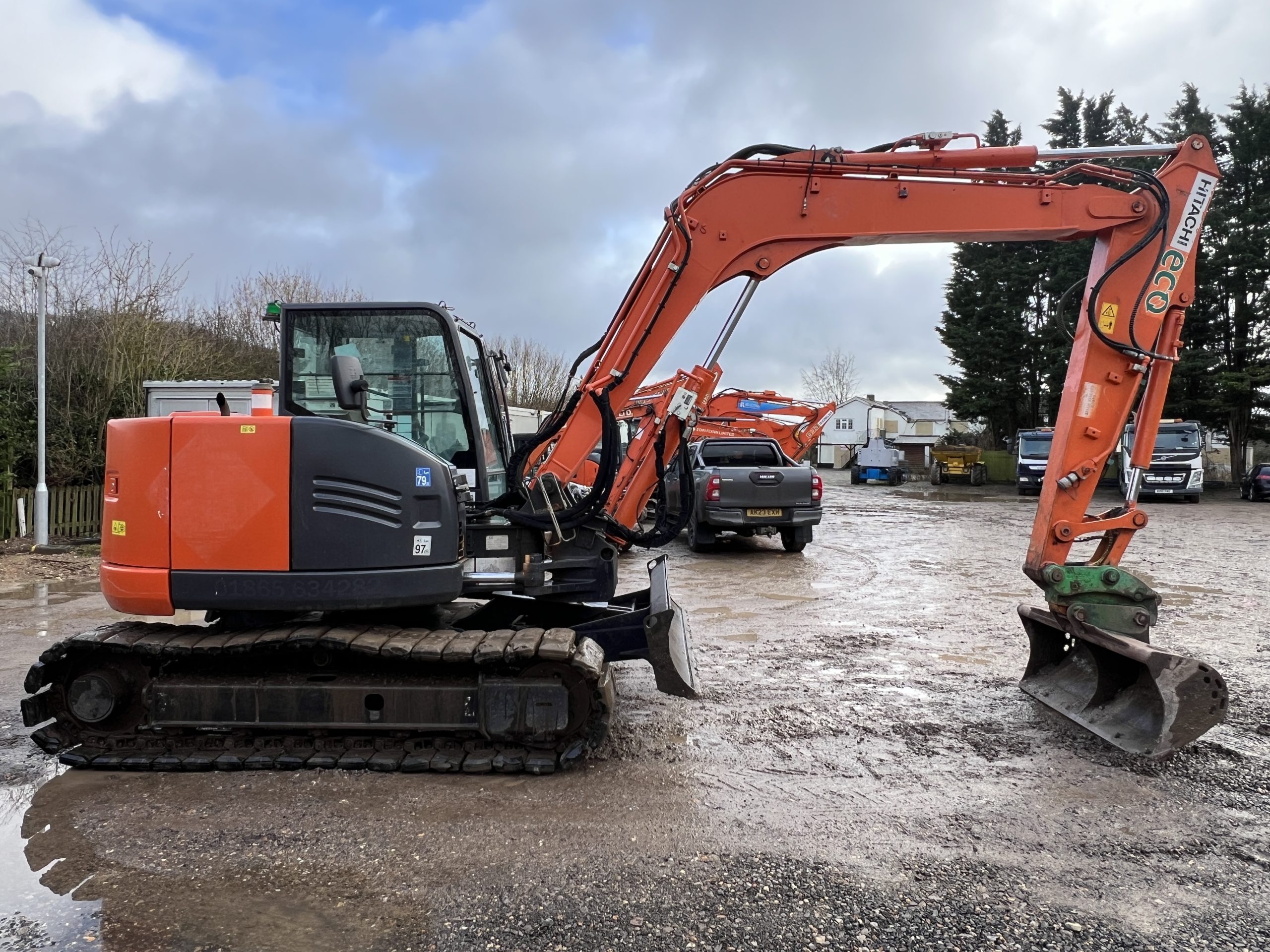 HITACHI ZX85USB-5A 2017 - used plant for sale at J Hawes Ltd