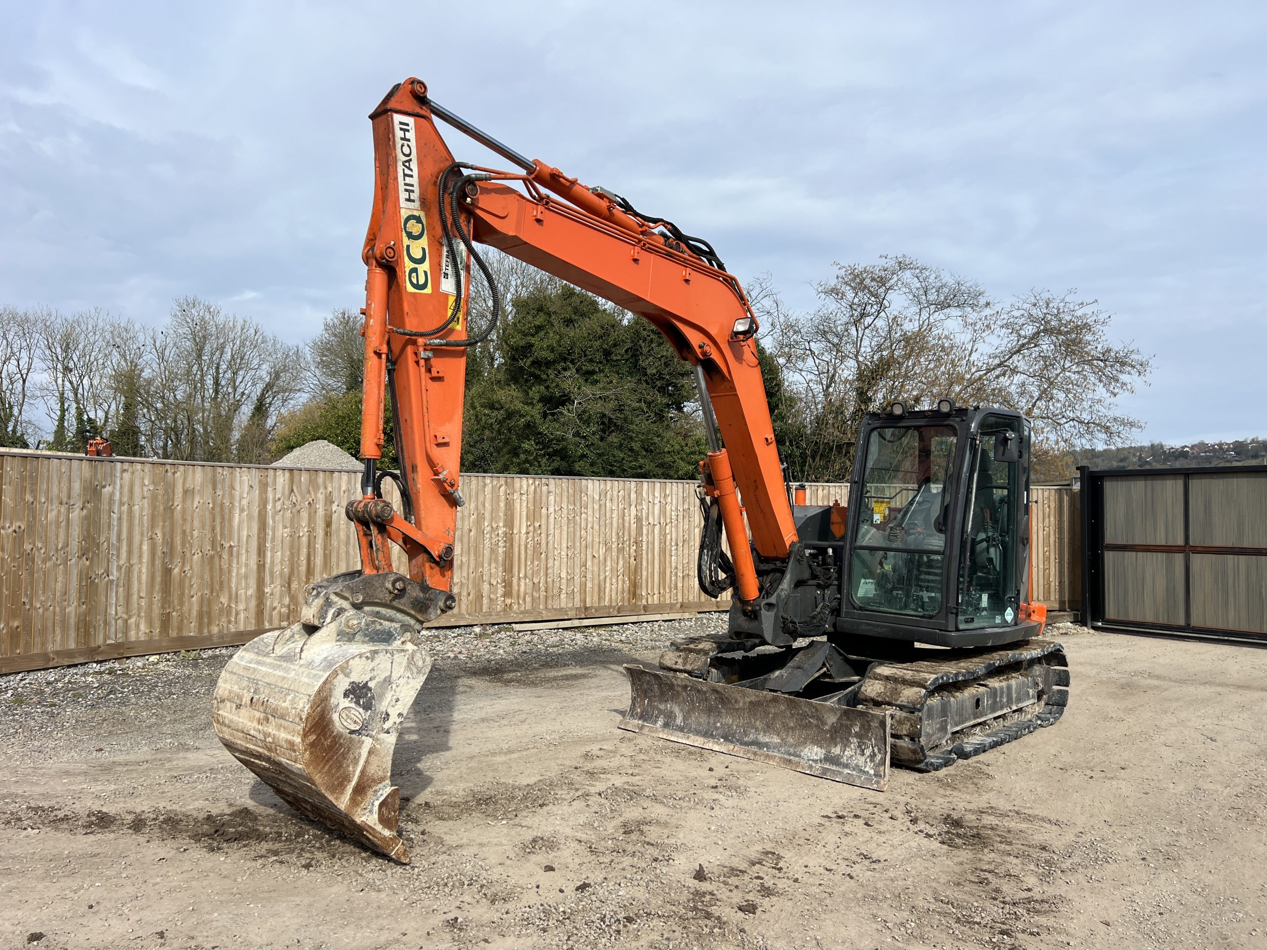 HITACHI ZX85USB-5A - used plant for sale at J Hawes Ltd - view 3