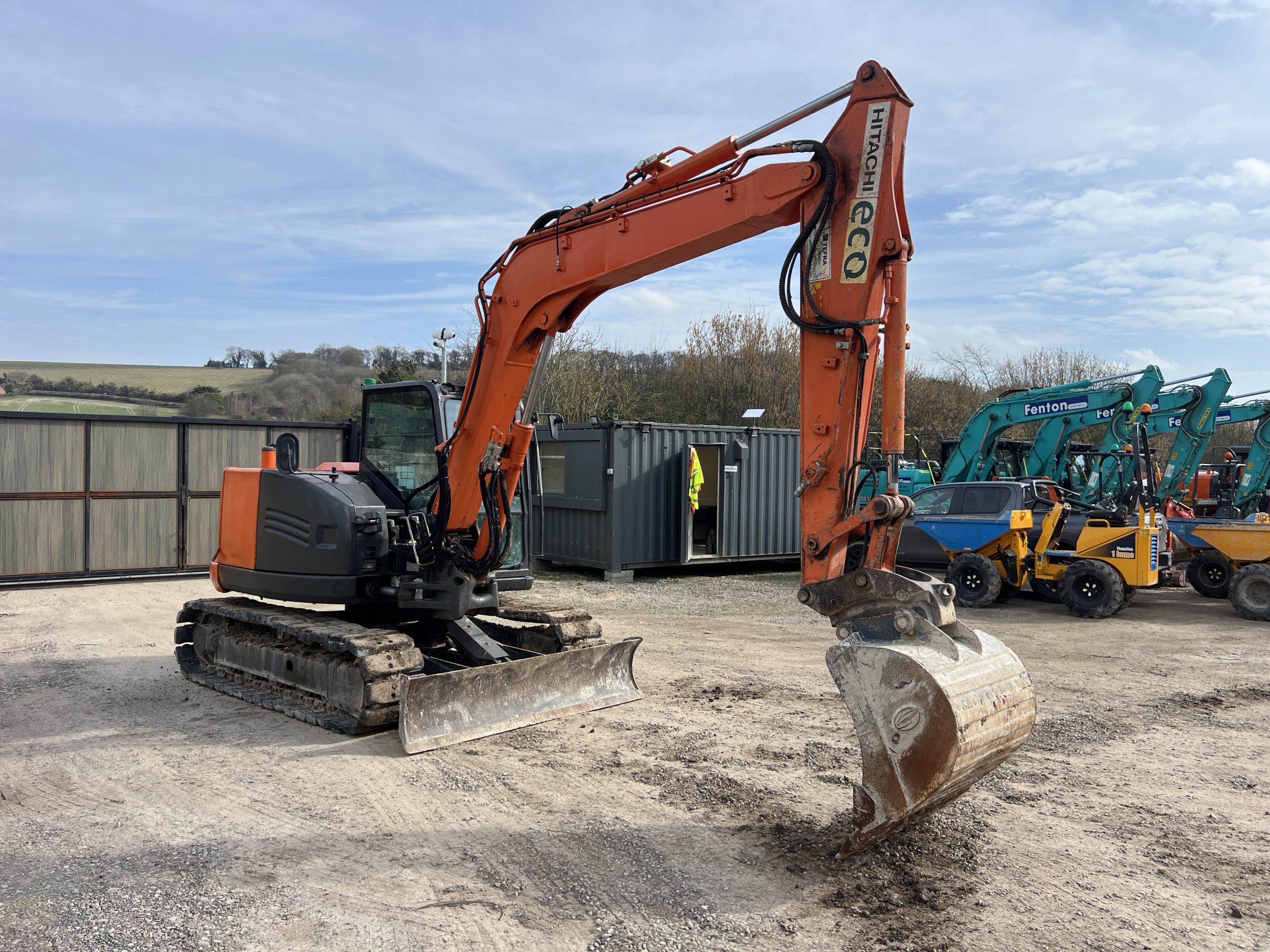 HITACHI ZX85USB-5A - used plant for sale at J Hawes Ltd - view 5