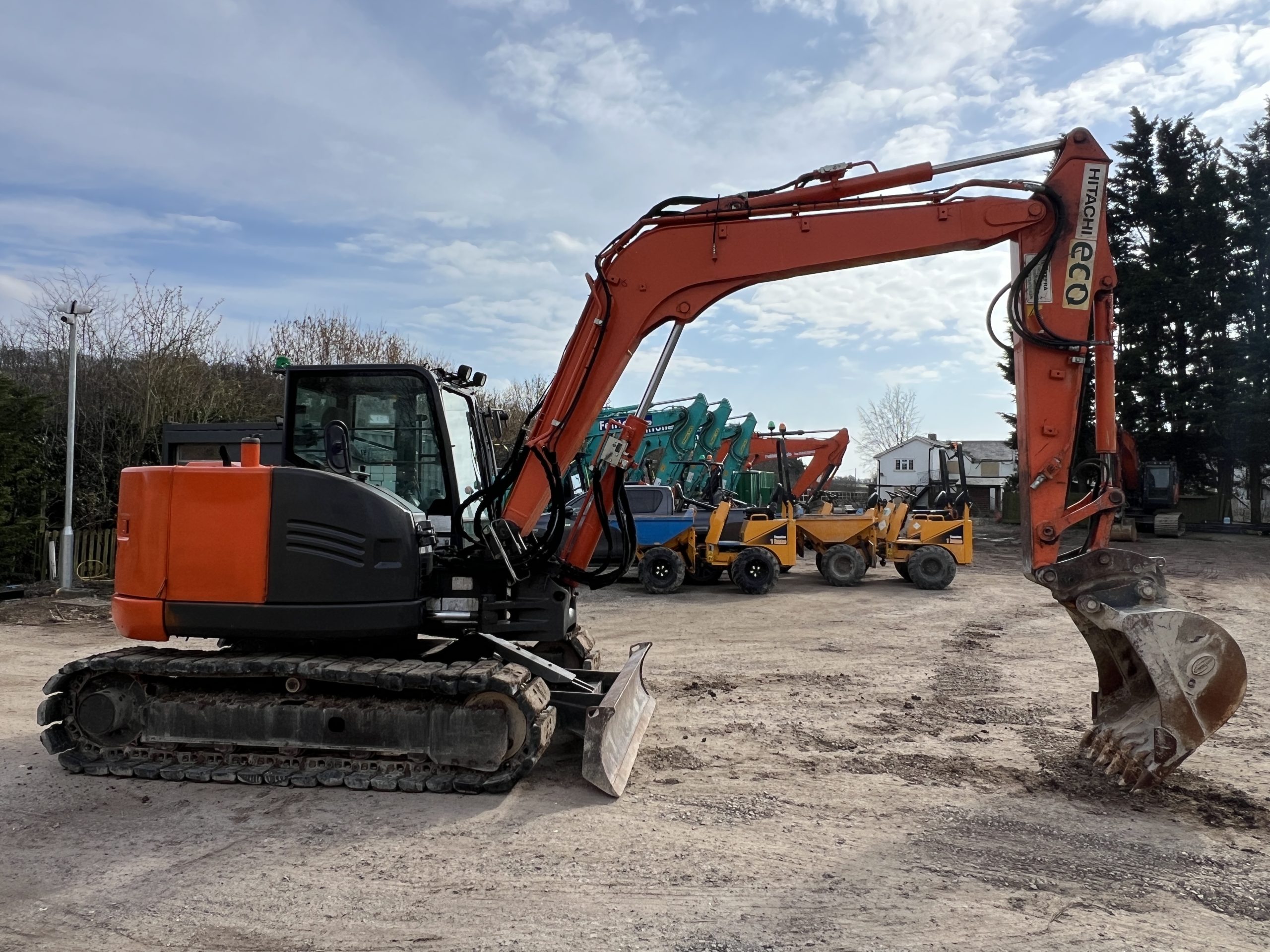 HITACHI ZX85USB-5A - used plant for sale at J Hawes Ltd