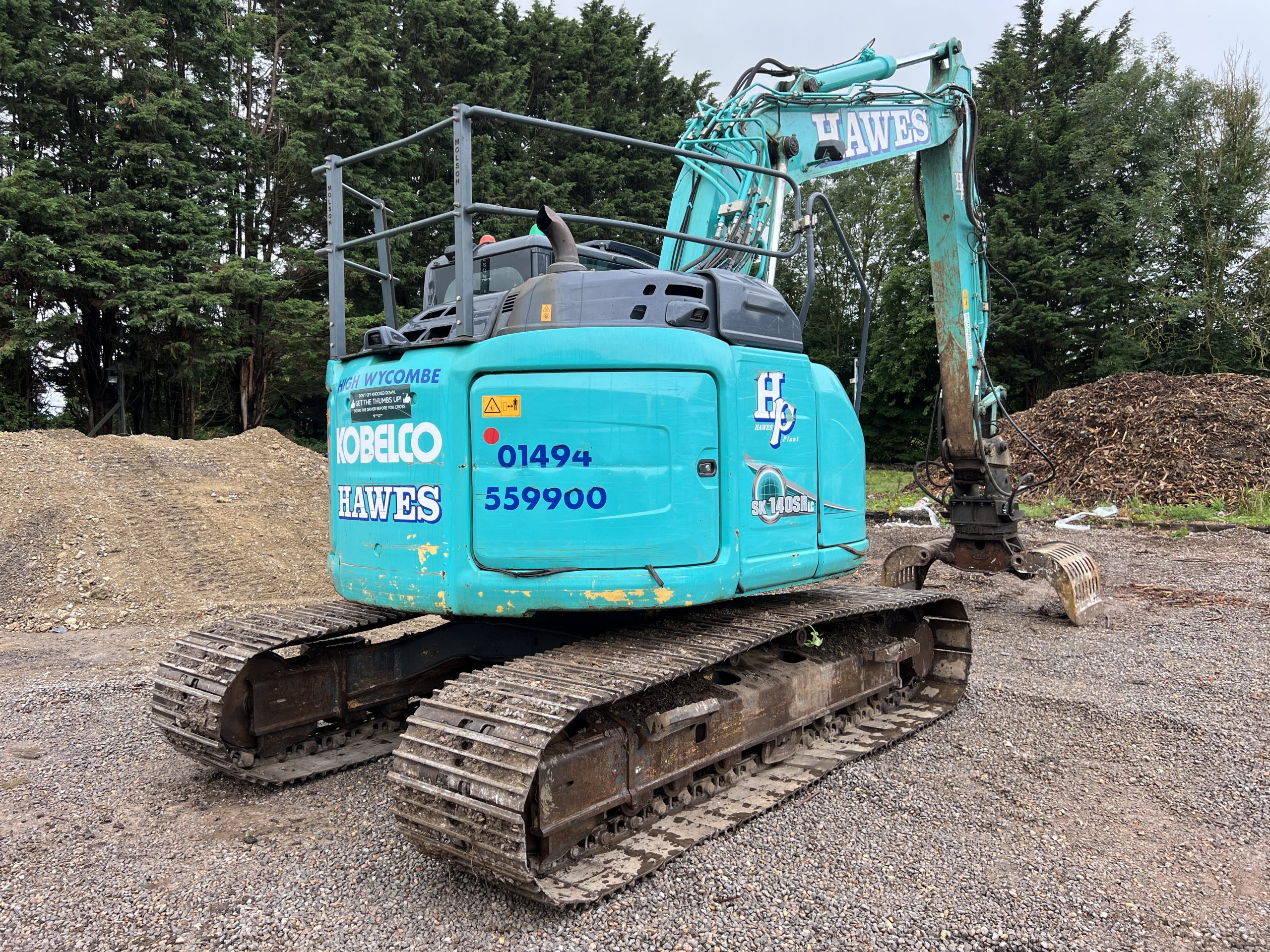 KOBELCO SK140SRLC-5 2016 - used plant for sale at J Hawes Ltd - view 4