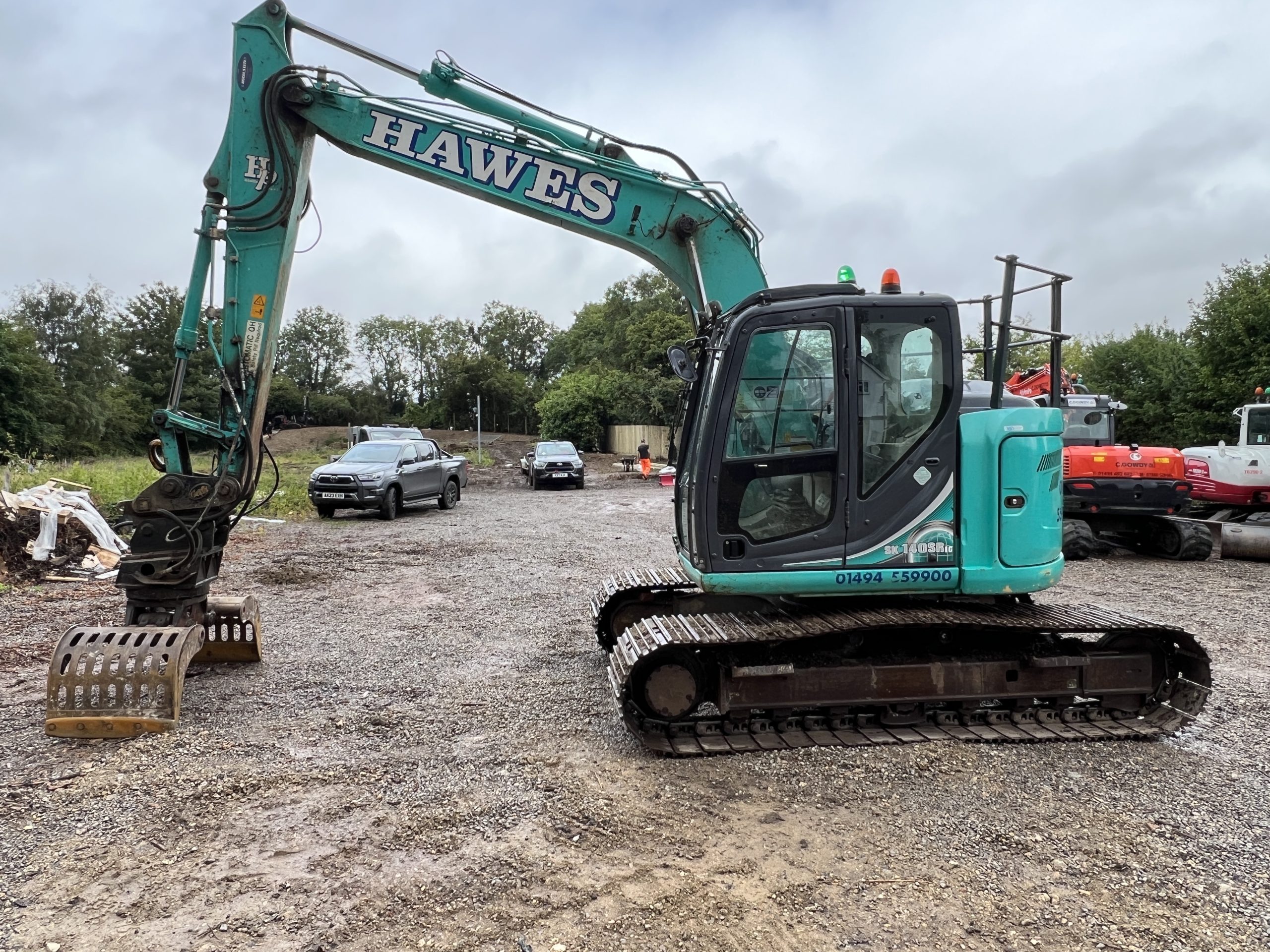 KOBELCO SK140SRLC-5 2016 - used plant for sale at J Hawes Ltd