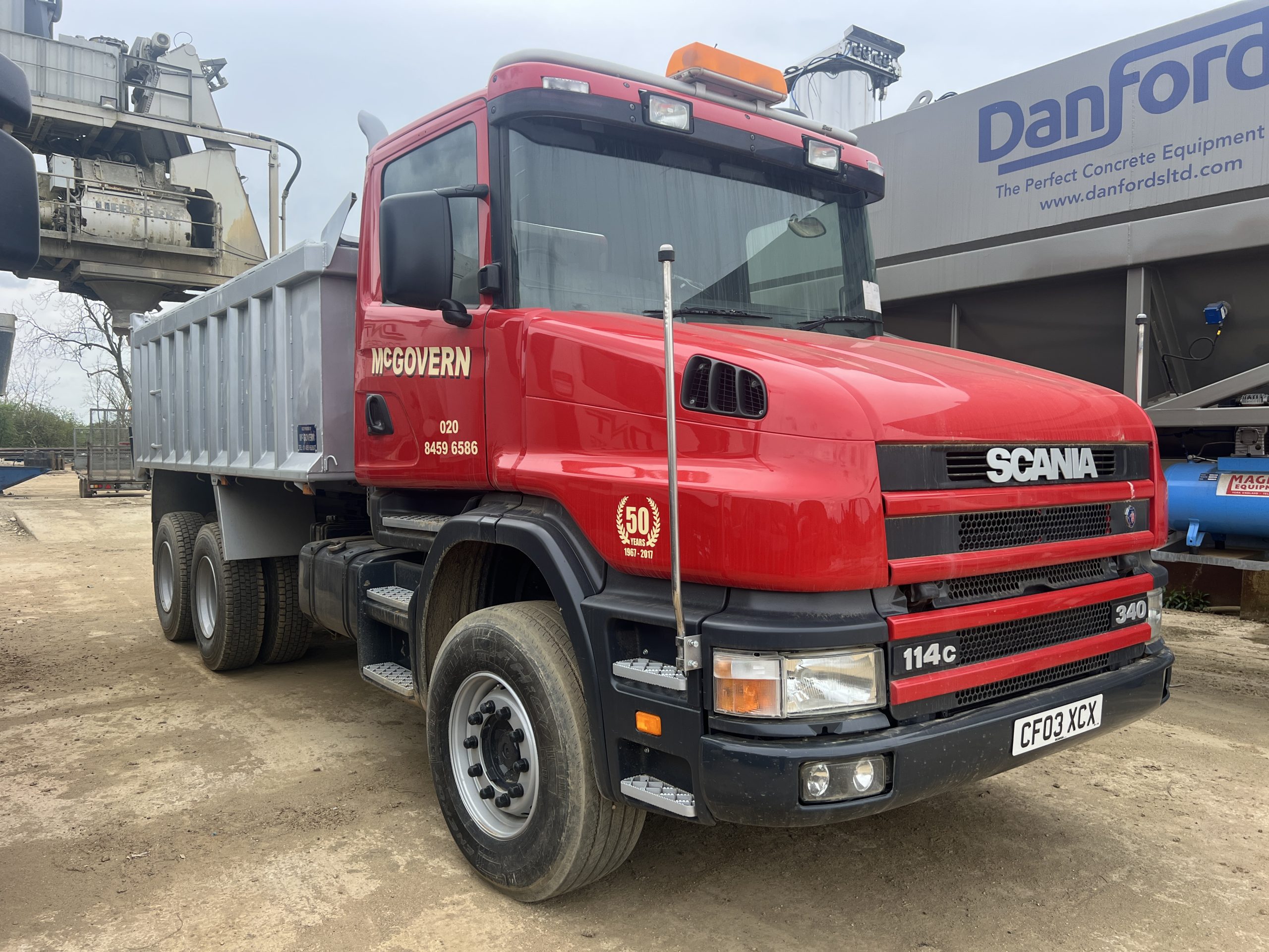 SCANIA T-CAB TIPPER 2003 - used trucks for sale at J Hawes Ltd - view 4