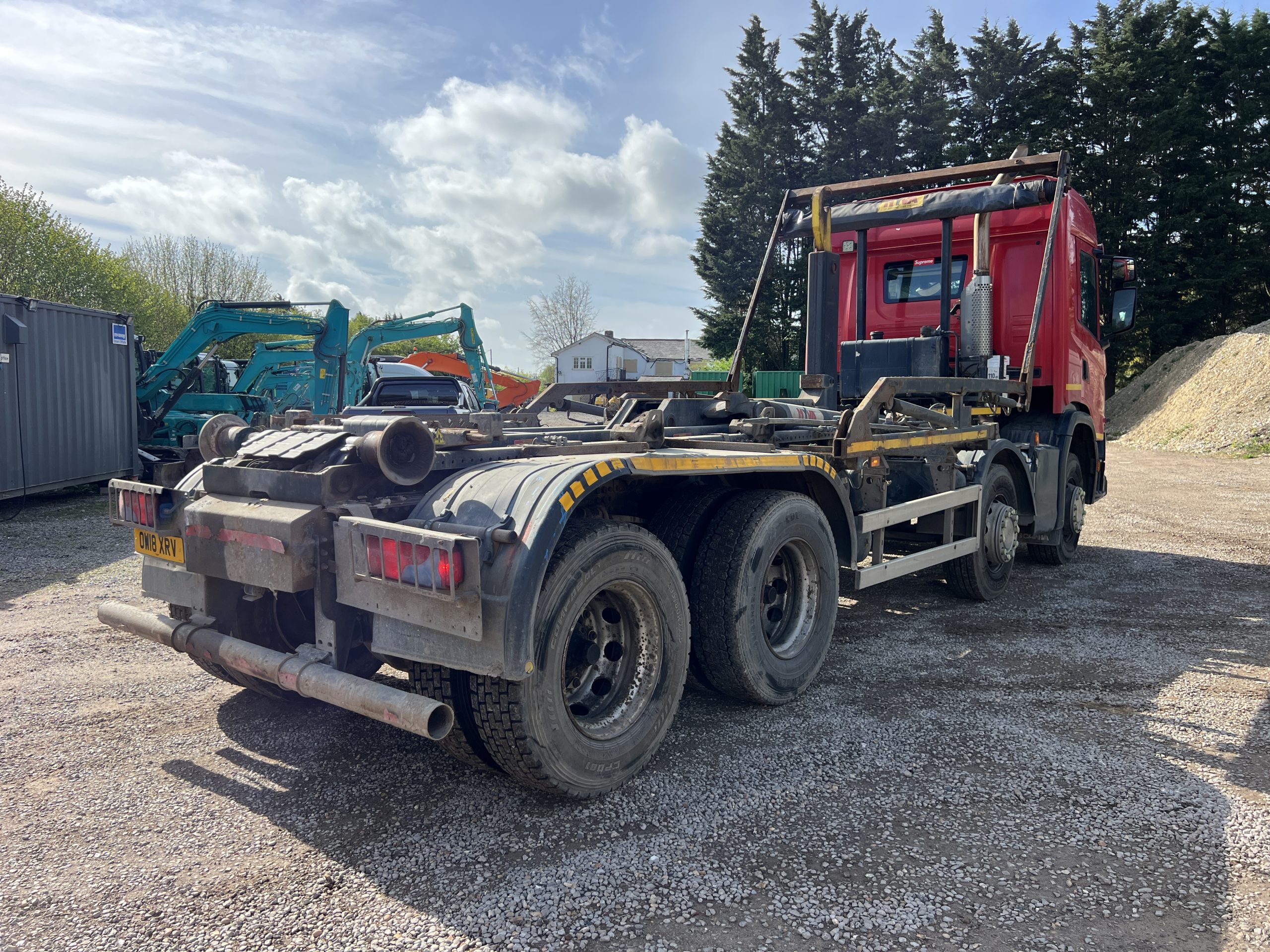 SCANIA G410 HOOK LOADER 2018 - used trucks for sale at J Hawes Ltd - view 6