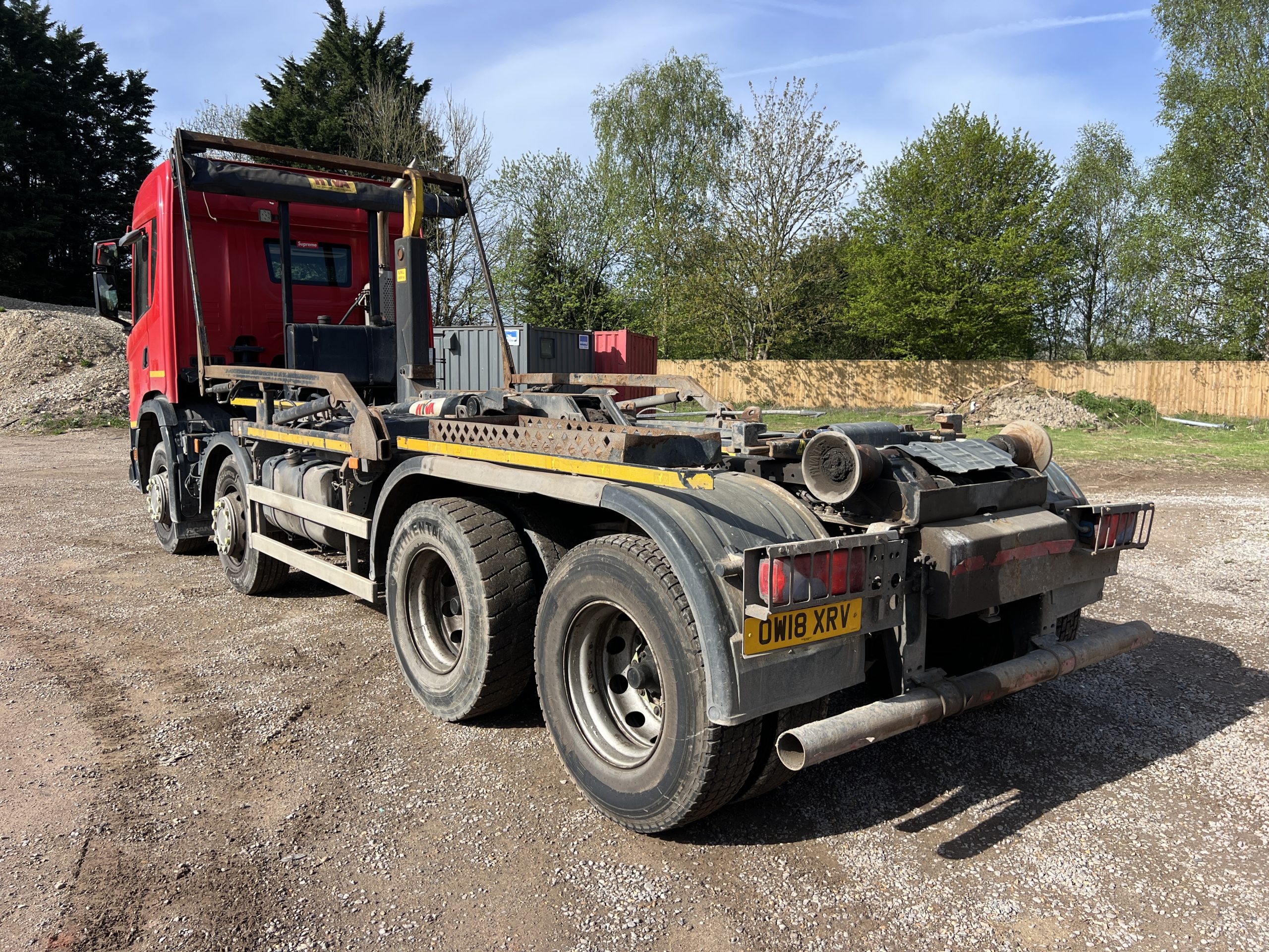 SCANIA G410 HOOK LOADER 2018 - used trucks for sale at J Hawes Ltd - view 8