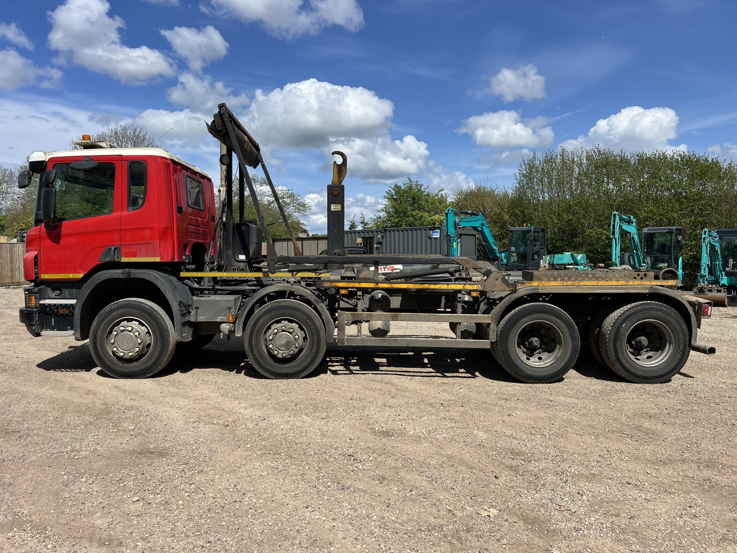 SCANIA P450 HOOK LOADER 2016 - used trucks for sale at J Hawes Ltd - view 7