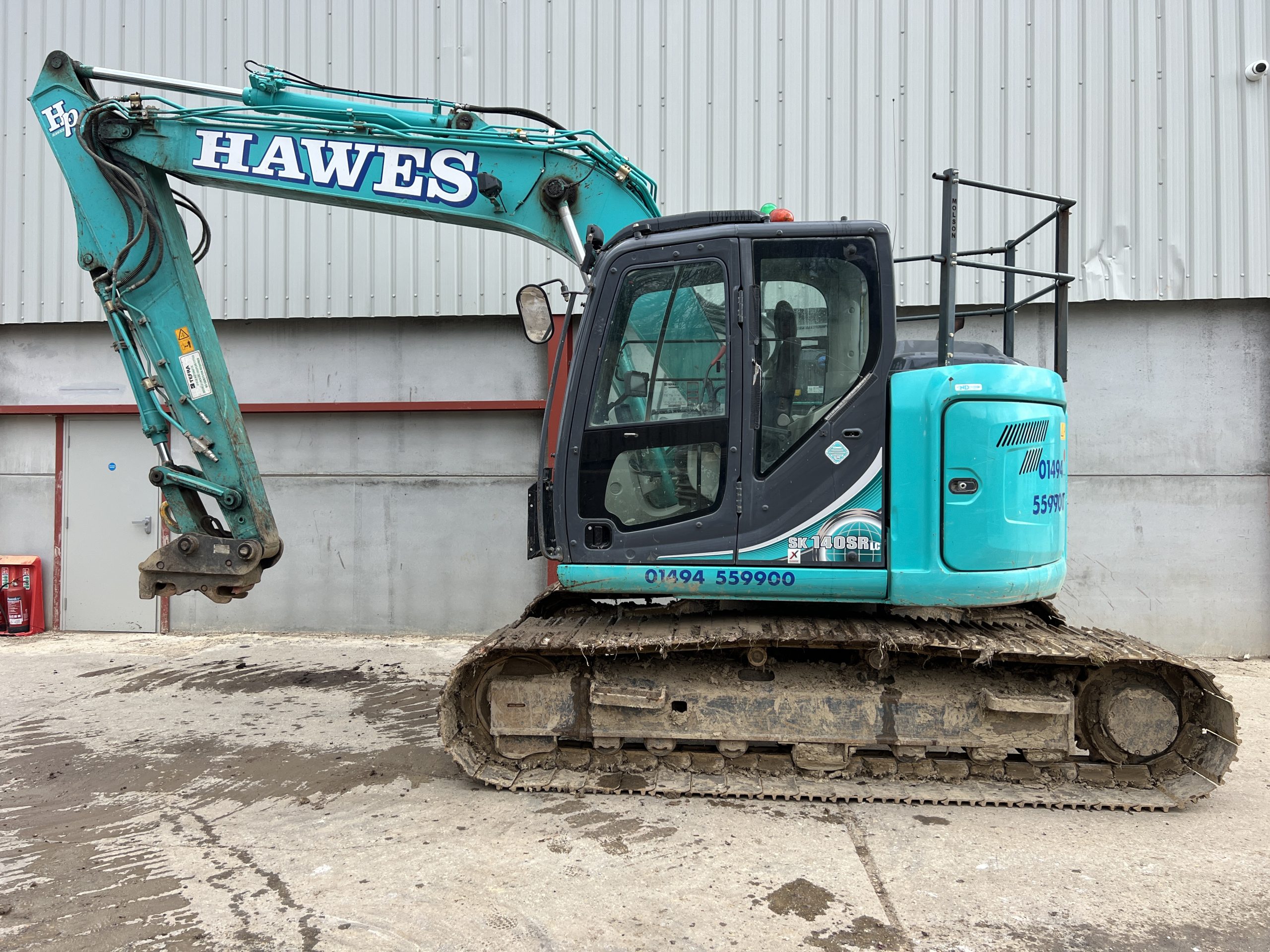 KOBELCO SK140SRLC-5 - used plant for sale at J Hawes Ltd