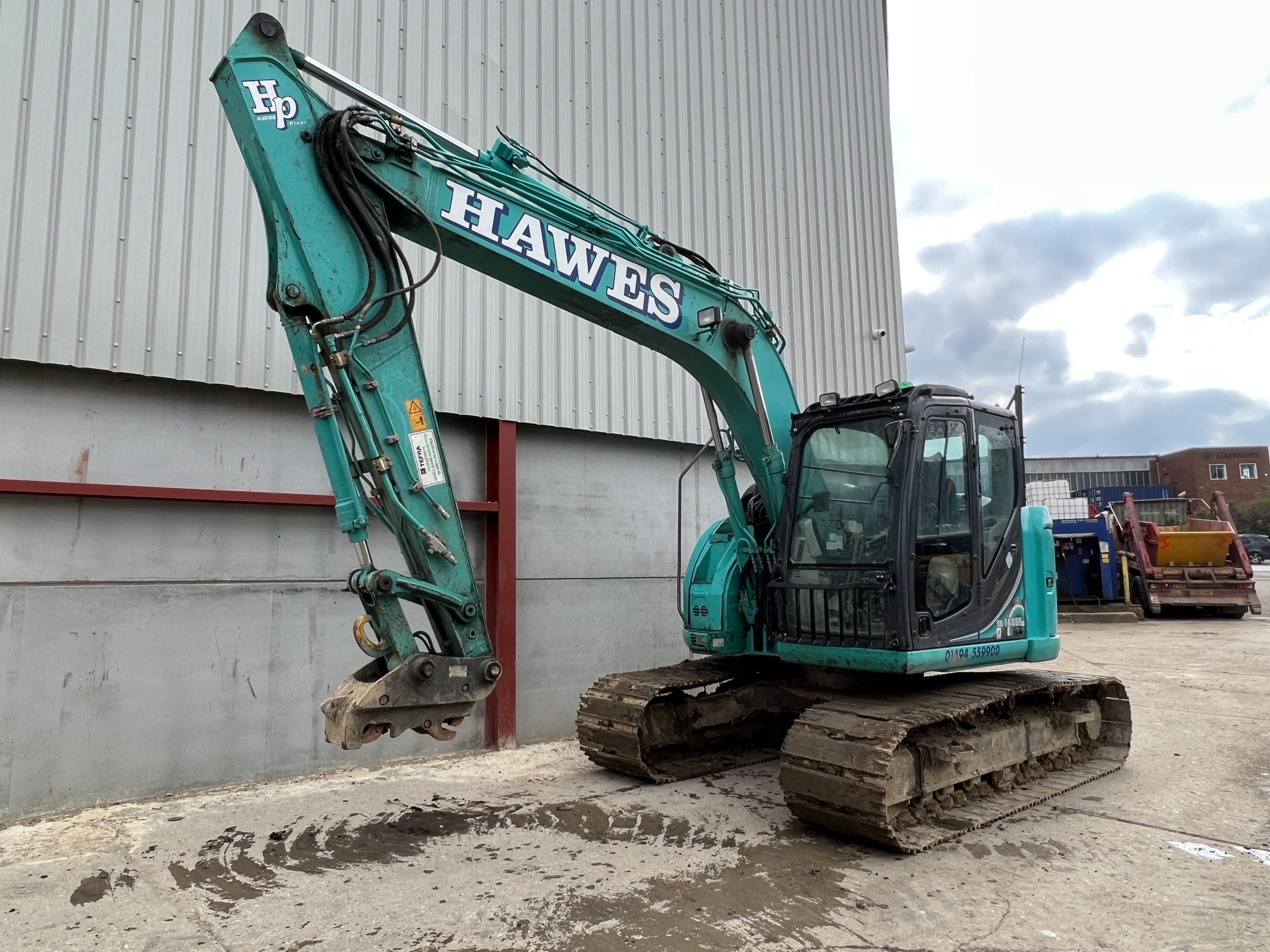 KOBELCO SK140SRLC-5 - used plant for sale at J Hawes Ltd - view 2