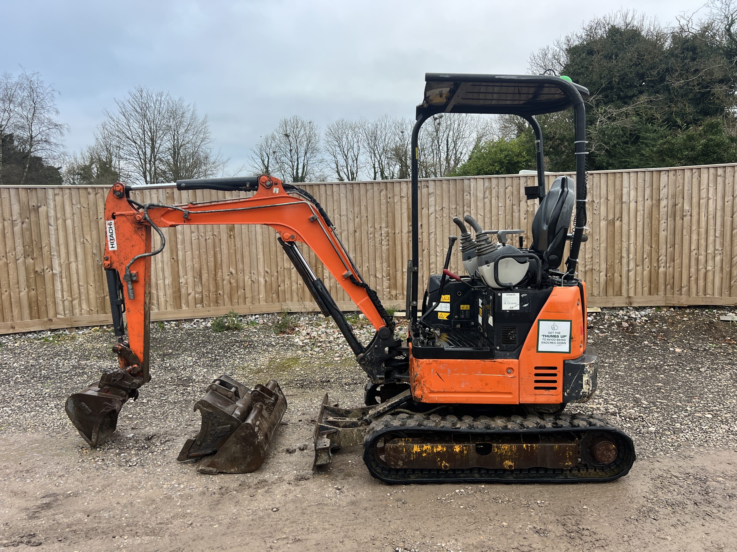 HITACHI ZX19U-5A 2018 - used plant for sale at J Hawes Ltd