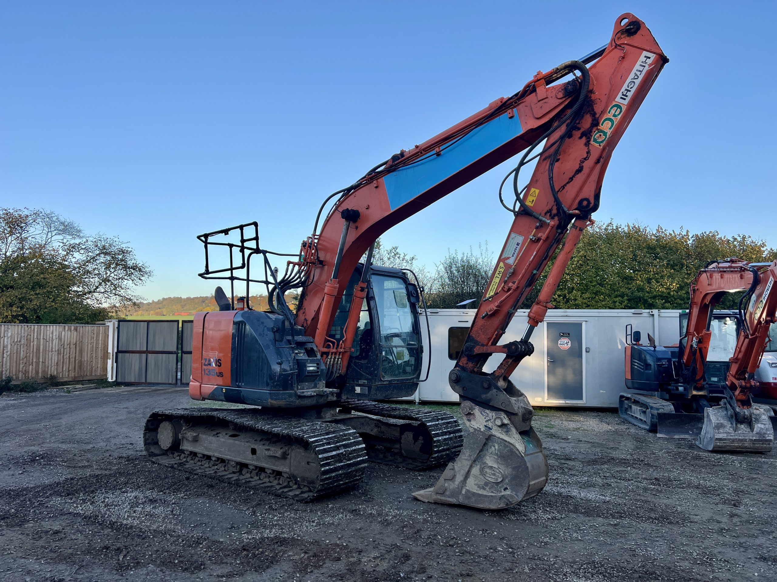 HITACHI ZX135US-5B 2016 - used plant for sale at J Hawes Ltd - view 4