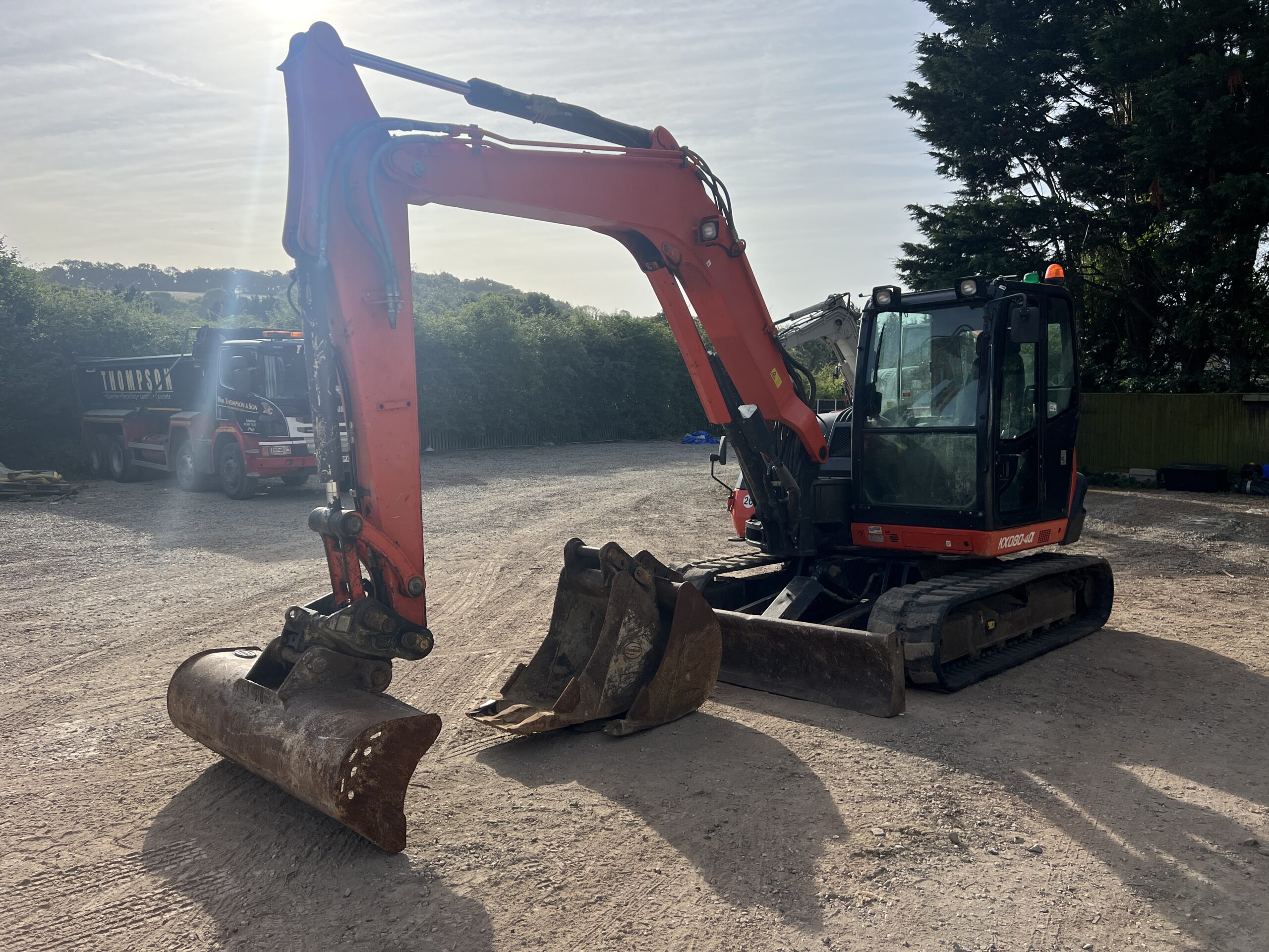 KUBOTA KX080-4A 2017 - used plant for sale at J Hawes Ltd - view 8