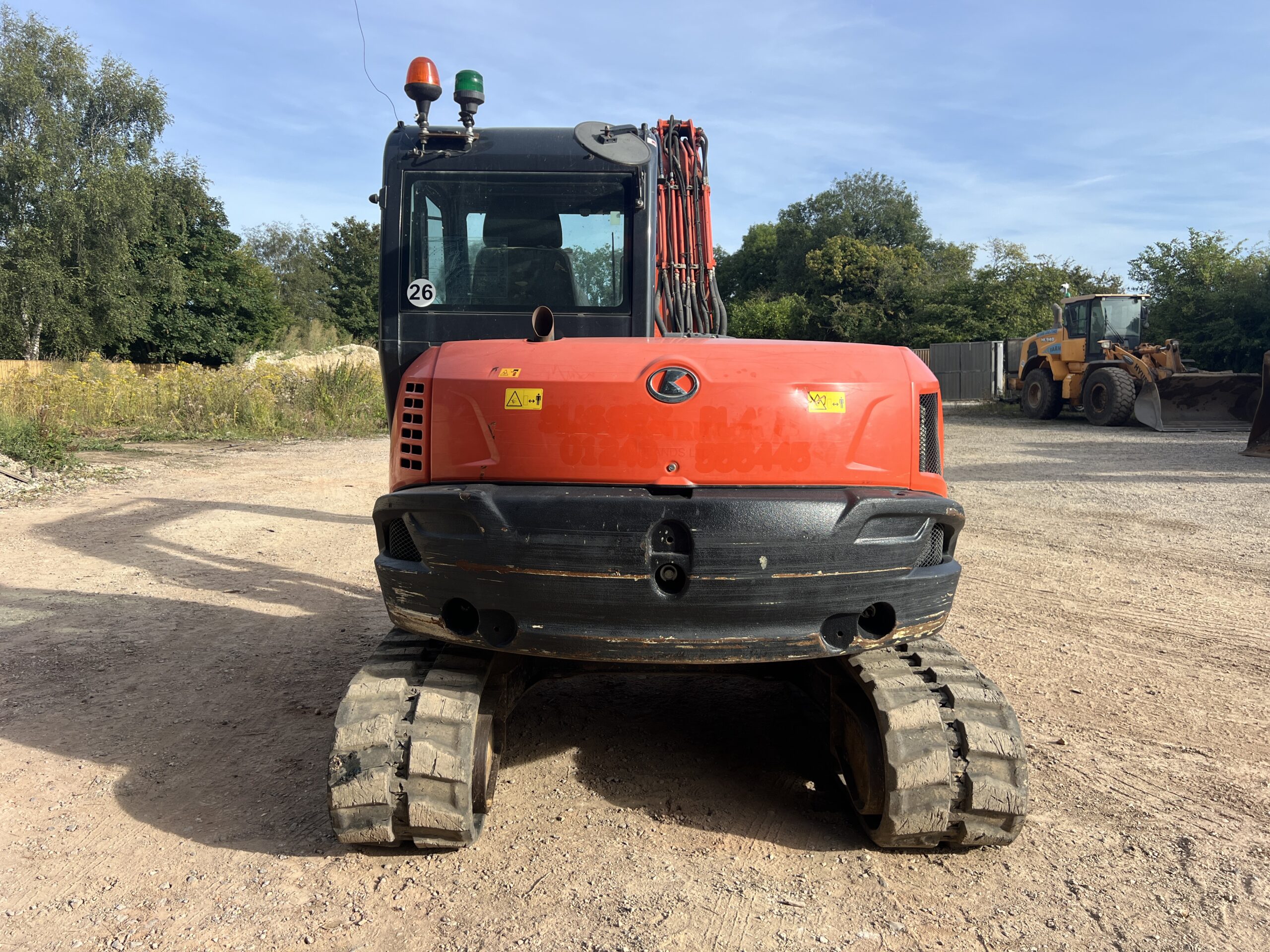 KUBOTA KX080-4A 2017 - used plant for sale at J Hawes Ltd - view 3