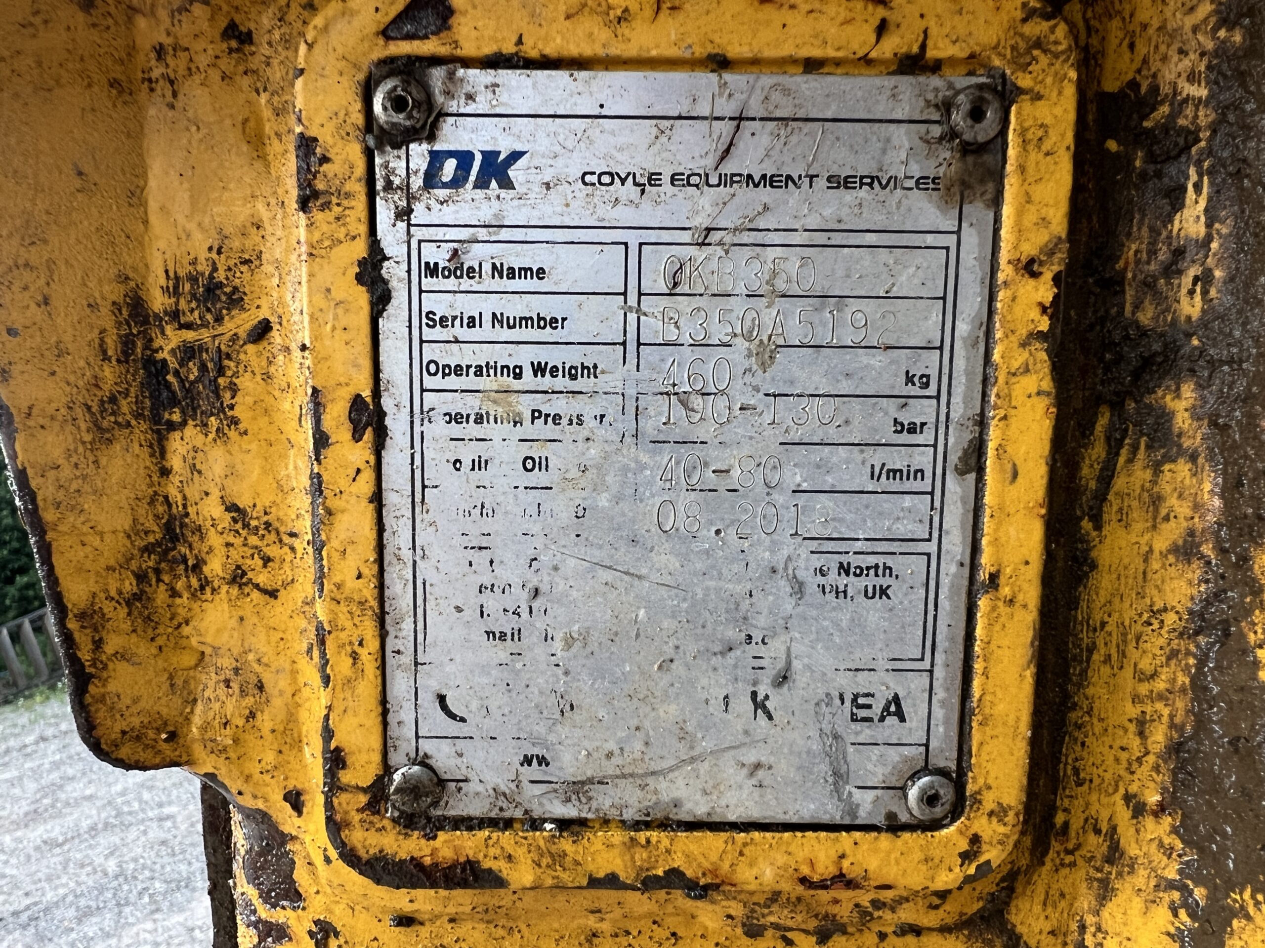 OKB 350 HYDRAULIC BREAKERS 2018 - used attachments & accessories for sale at J Hawes Ltd - view 4