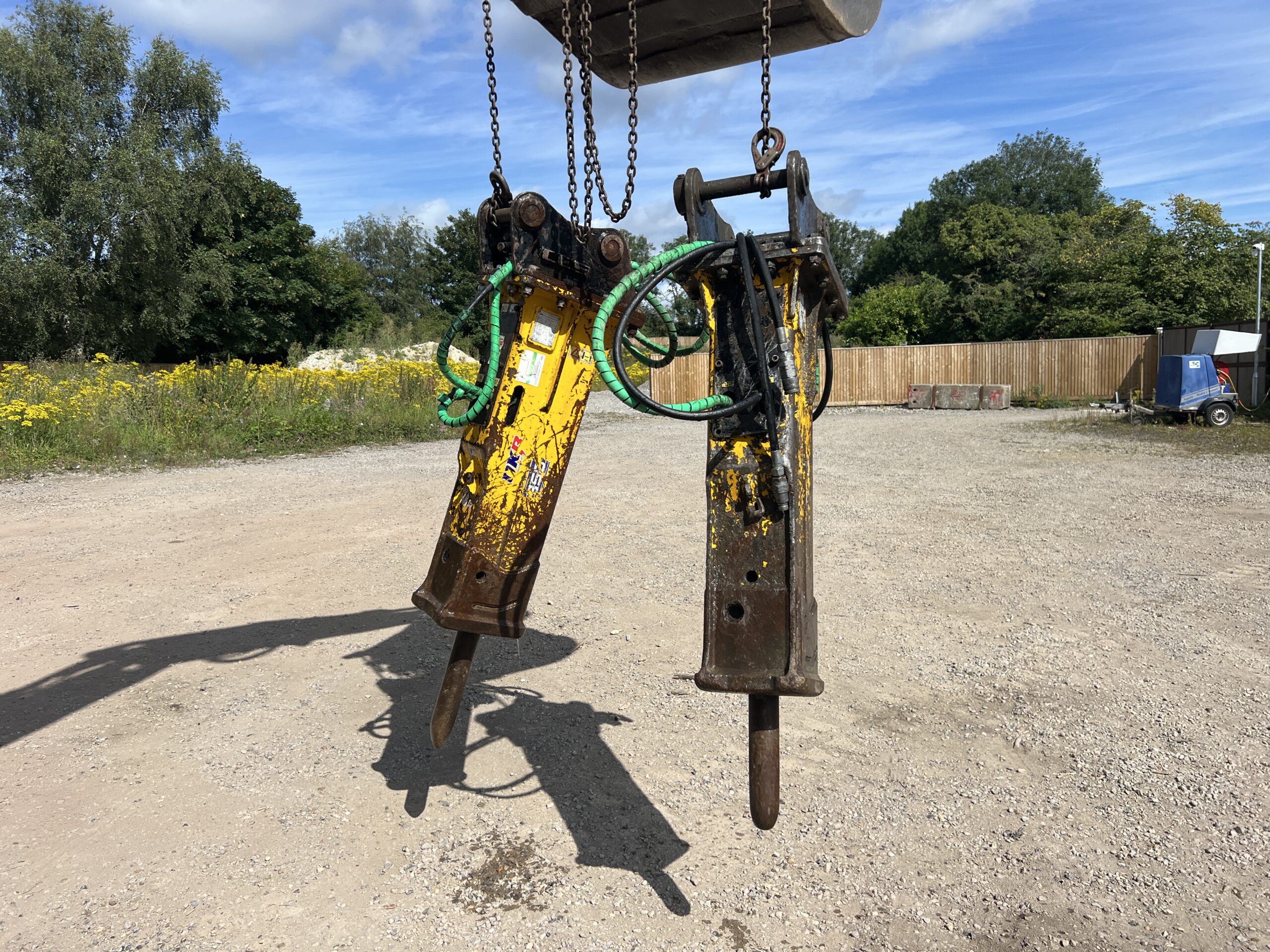 OKB 350 HYDRAULIC BREAKERS 2018 - used attachments & accessories for sale at J Hawes Ltd - view 3