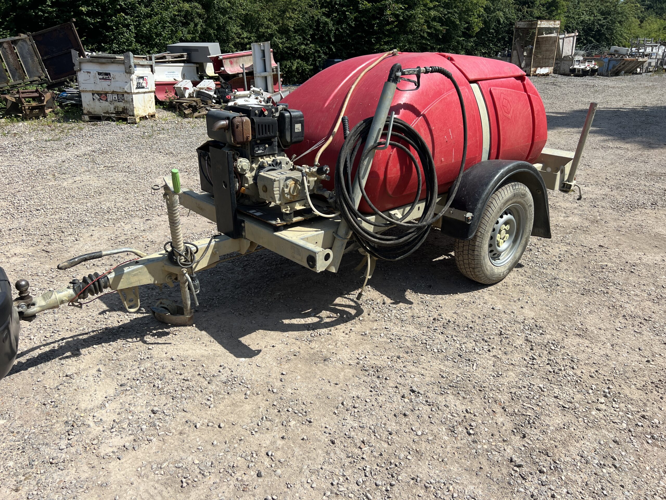 WESTERN TOWABLE JET WASH - used attachments & accessories for sale at J Hawes Ltd