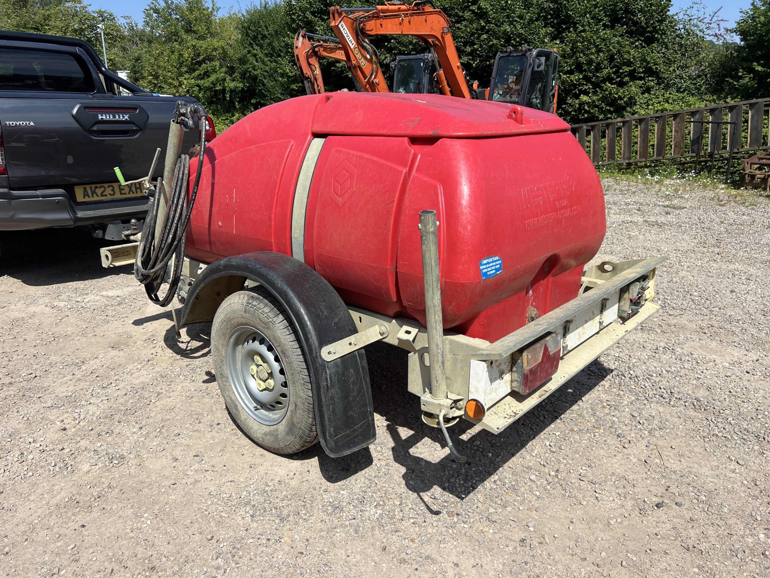 WESTERN TOWABLE JET WASH - used attachments & accessories for sale at J Hawes Ltd - view 3