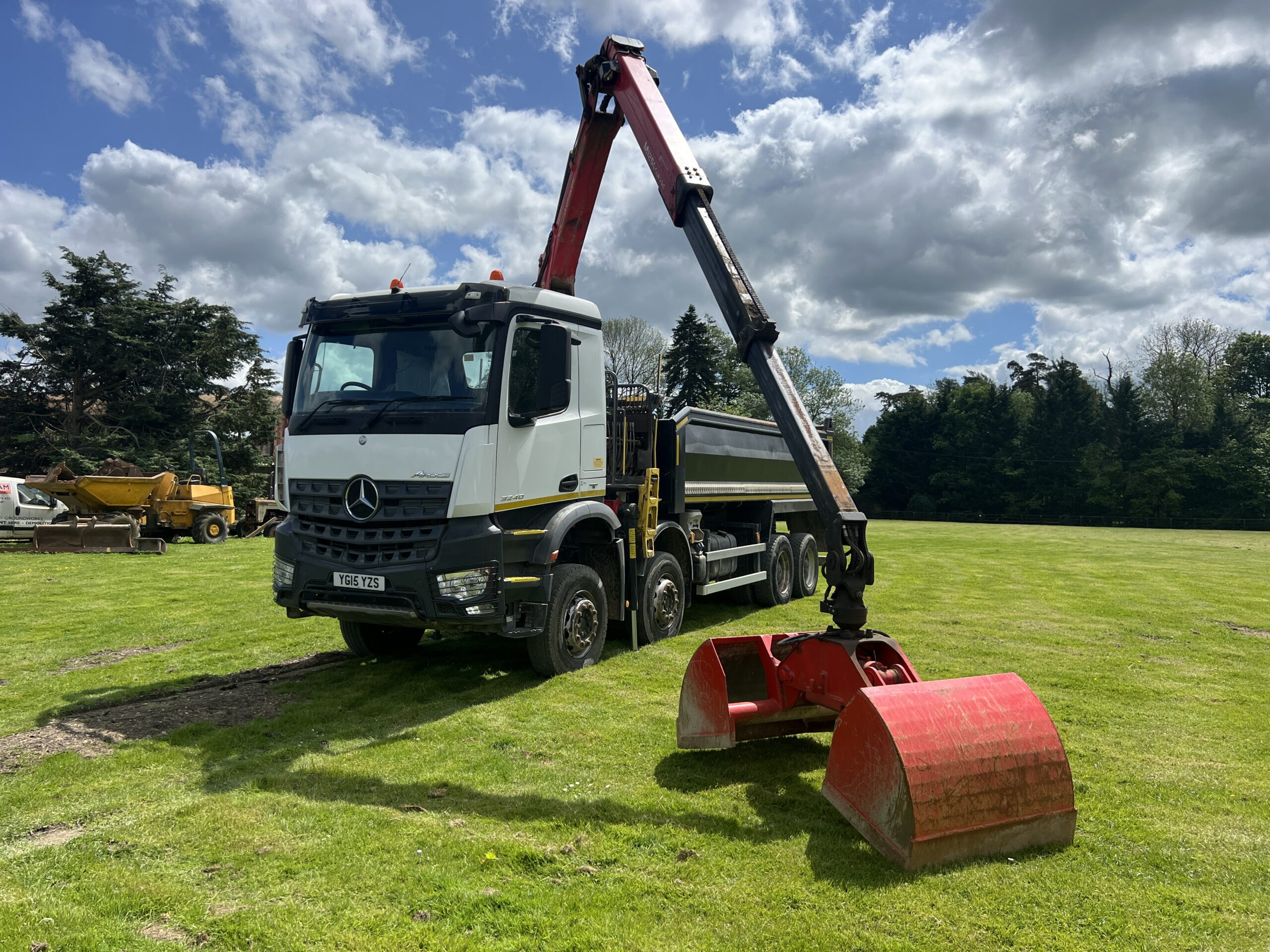 MERCEDES AROCS 3240 2015 - used trucks for sale at J Hawes Ltd