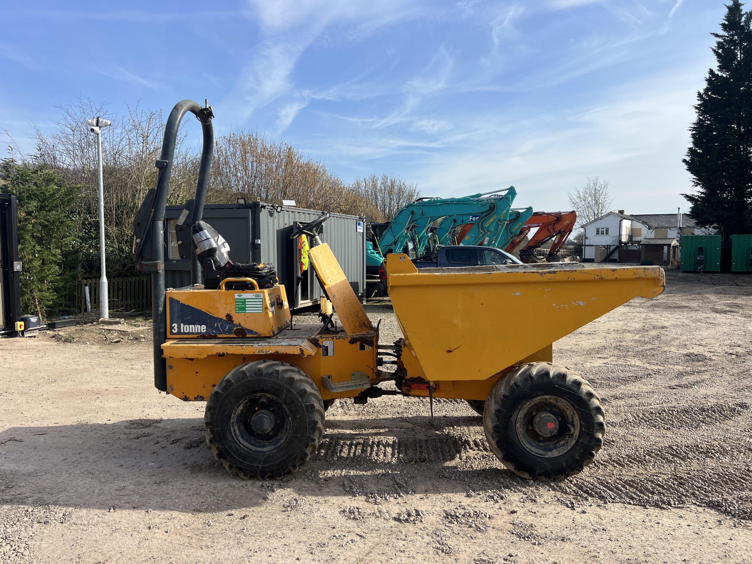 THWAITES 3T DUMPER 2013 - used plant for sale at J Hawes Ltd