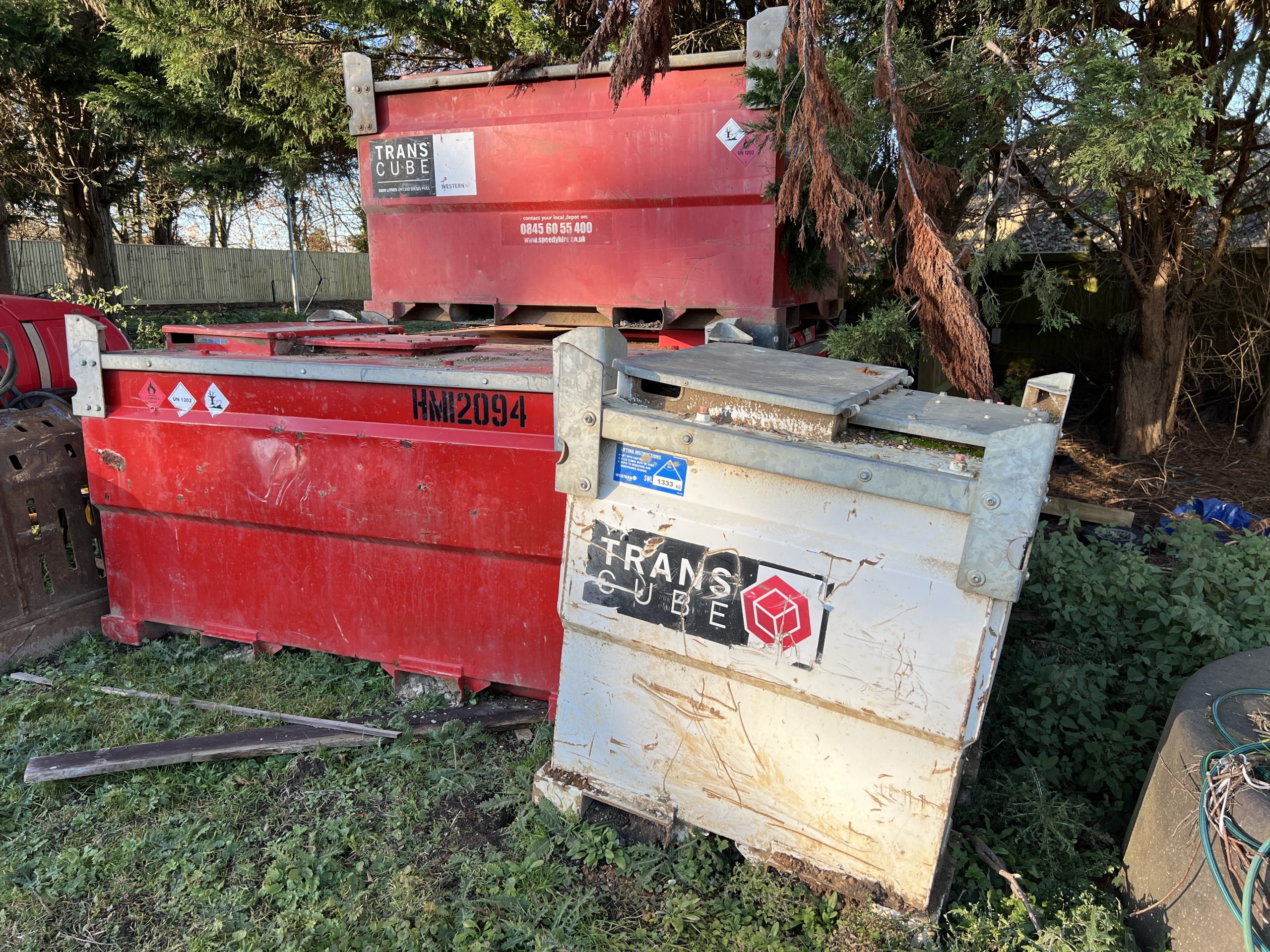 WESTERN 3000LTR DIESEL TANKS - used attachments & accessories for sale at J Hawes Ltd - view 4