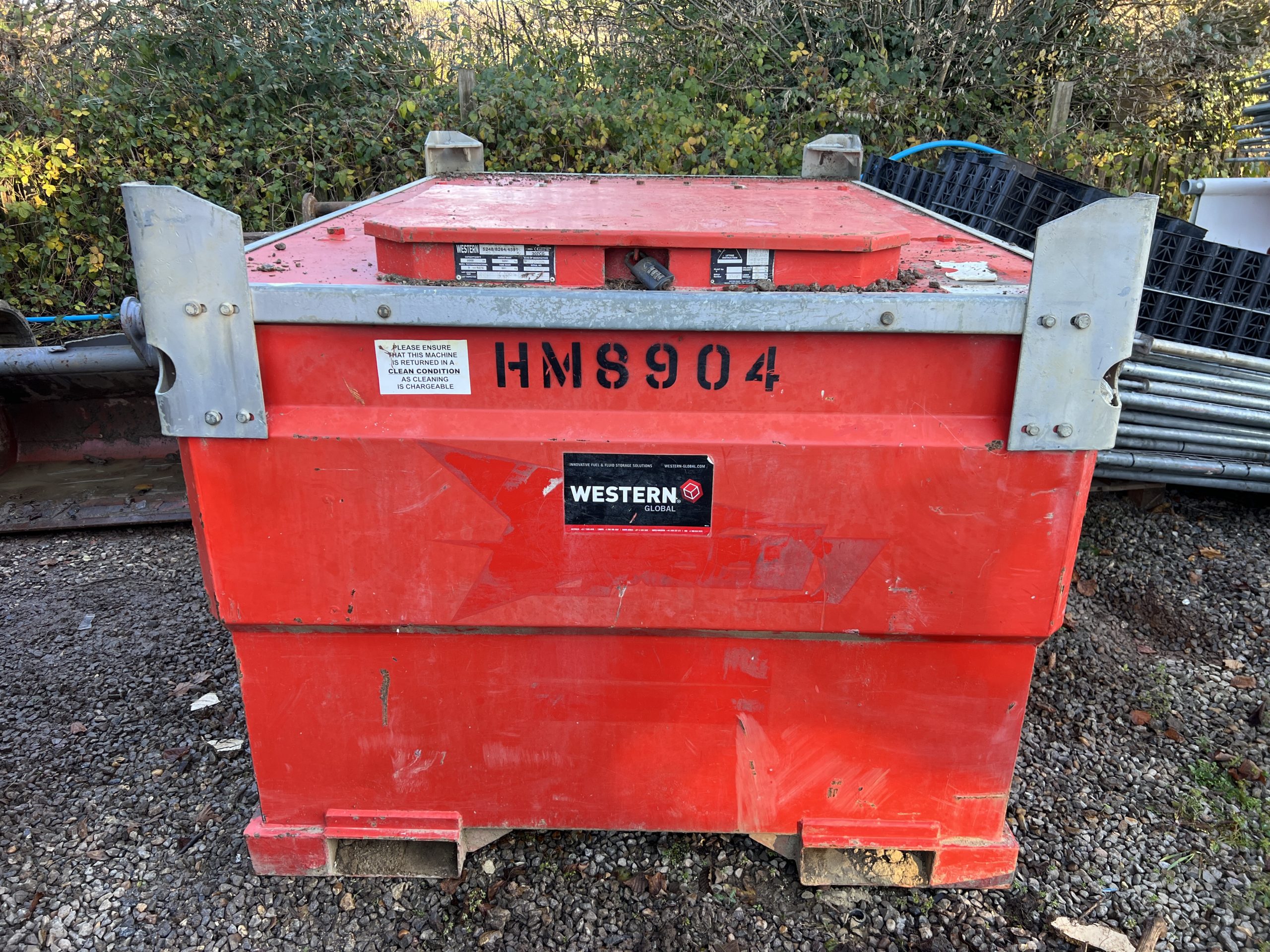 WESTERN 3000LTR DIESEL TANKS - used attachments & accessories for sale at J Hawes Ltd - view 3