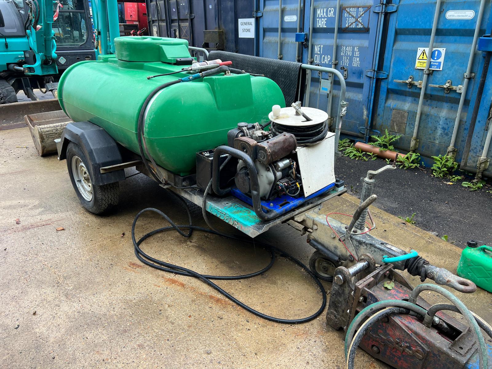 TOWABLE DIESEL JET WASHER - used attachments & accessories for sale at J Hawes Ltd - view 2