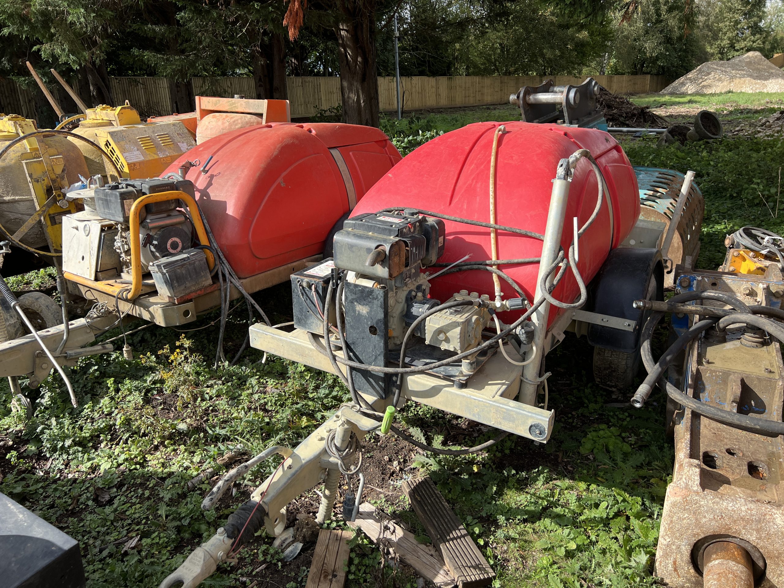 TOWABLE DIESEL JET WASHER - used attachments & accessories for sale at J Hawes Ltd - view 4