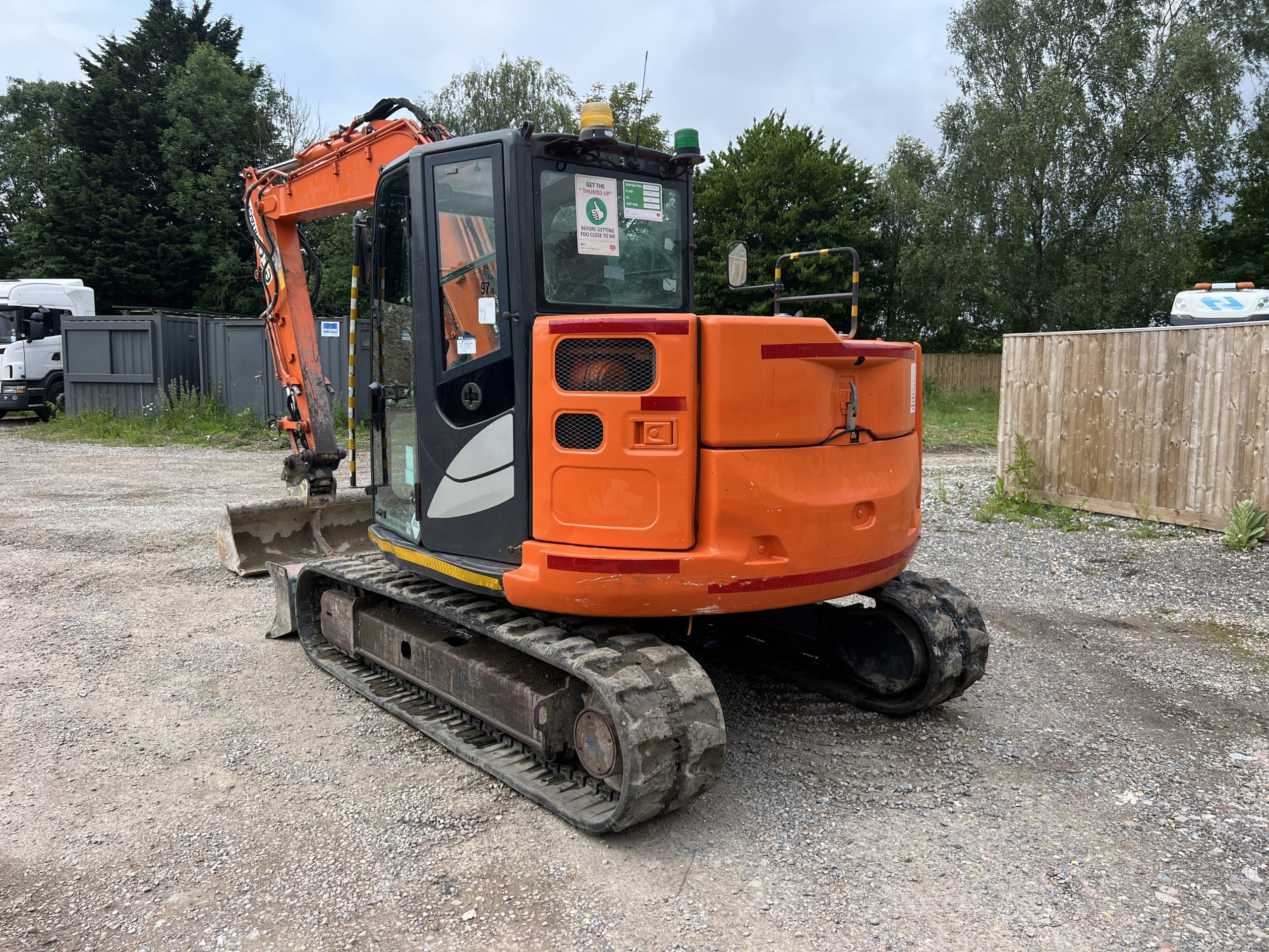 HITACHI ZX85USB-5A 2019 - used plant for sale at J Hawes Ltd - view 8