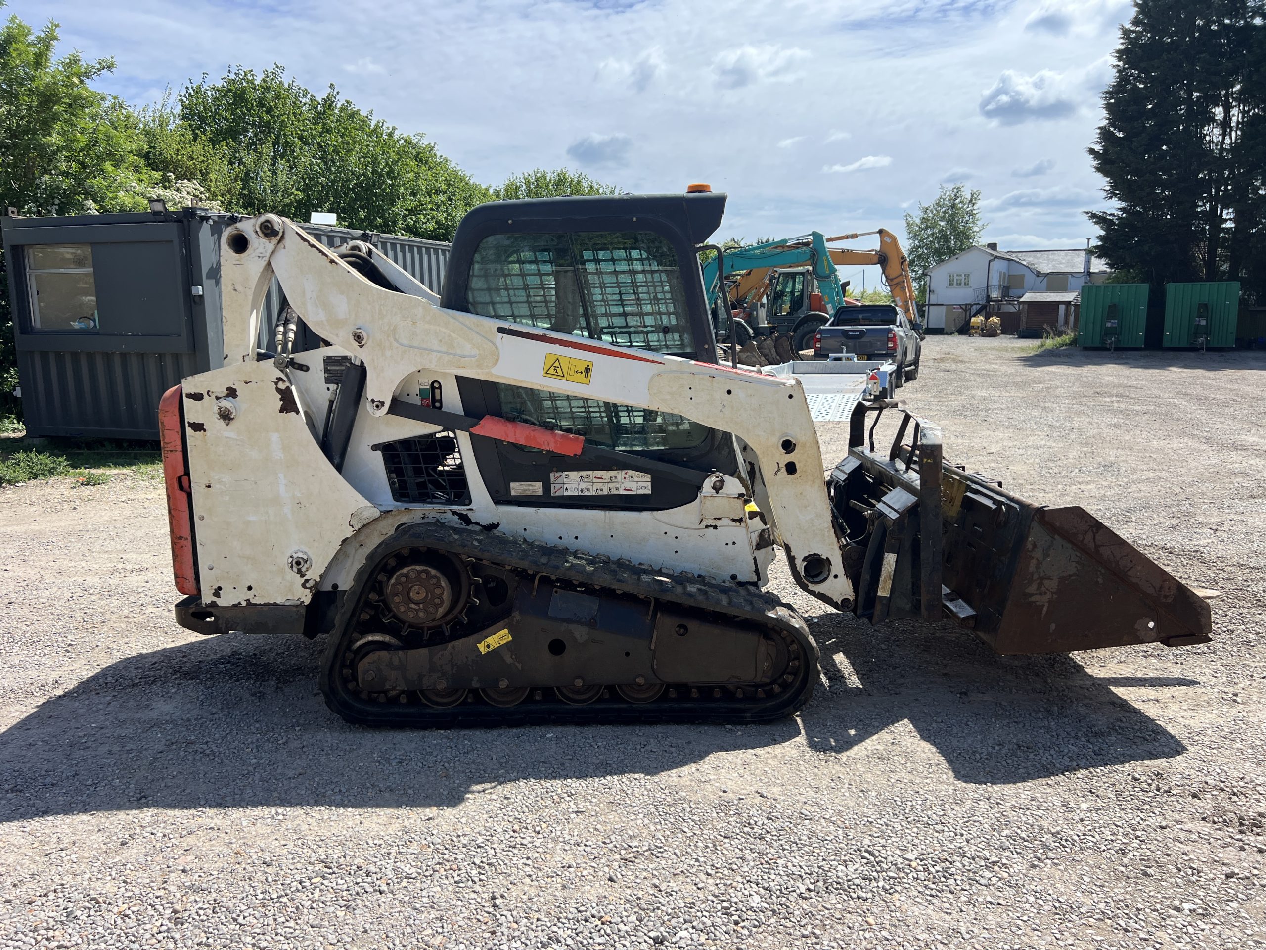 BOBCAT T590 LOADER 2015 - used plant for sale at J Hawes Ltd