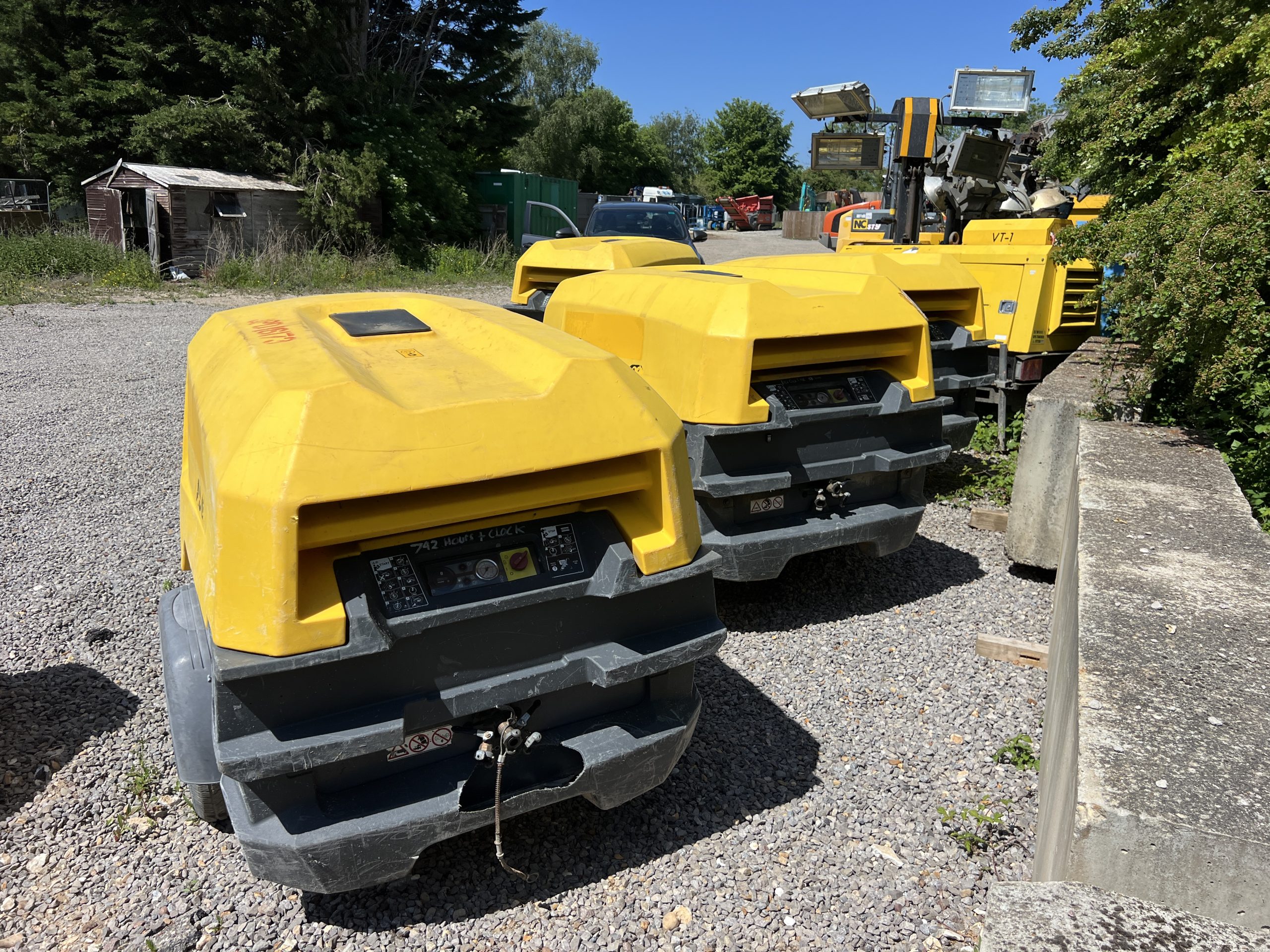 ATLAS COPCO XAS68 2016 - used plant for sale at J Hawes Ltd