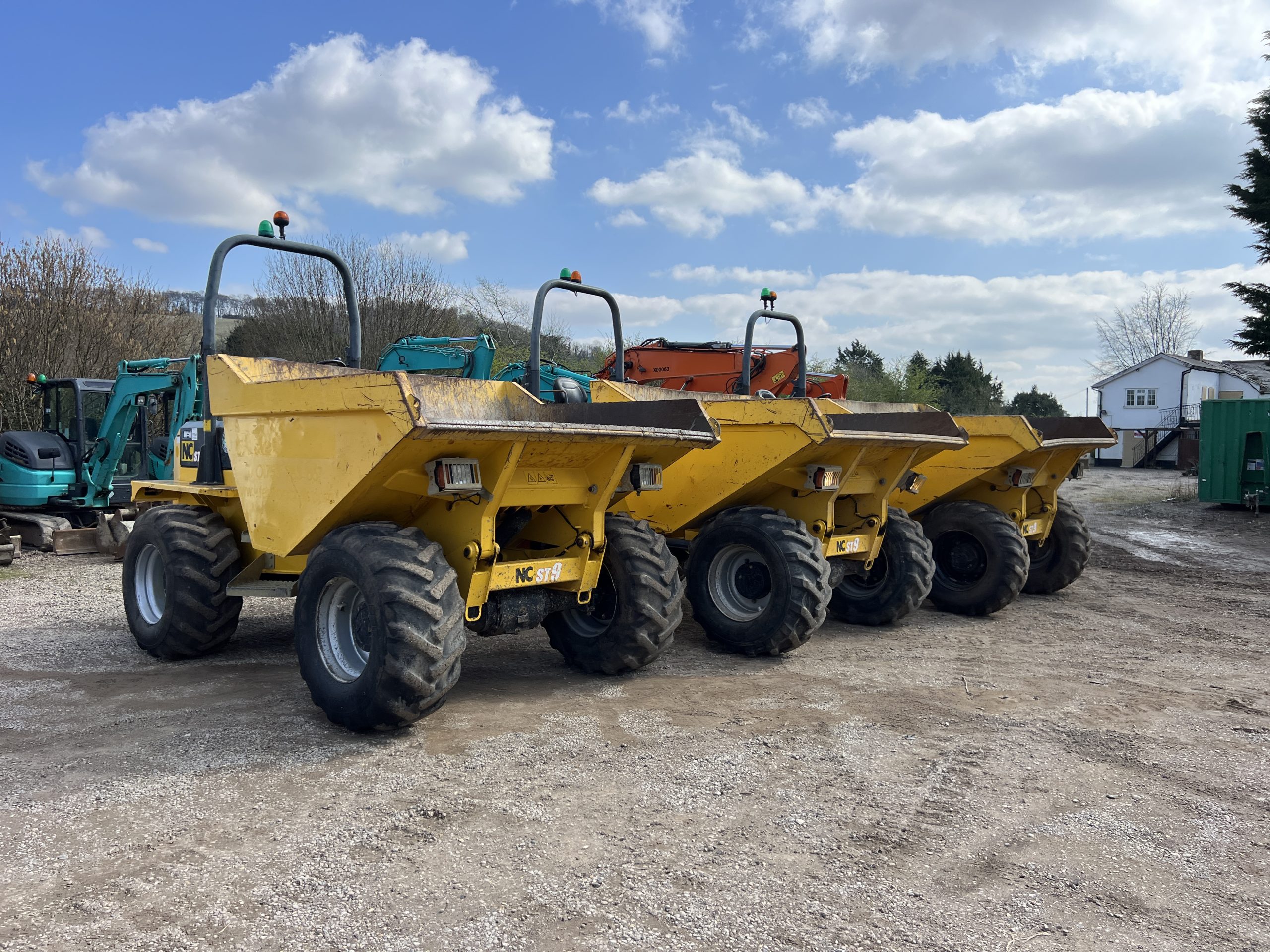 NC ST9 SITE DUMPERS 2018 - used plant for sale at J Hawes Ltd