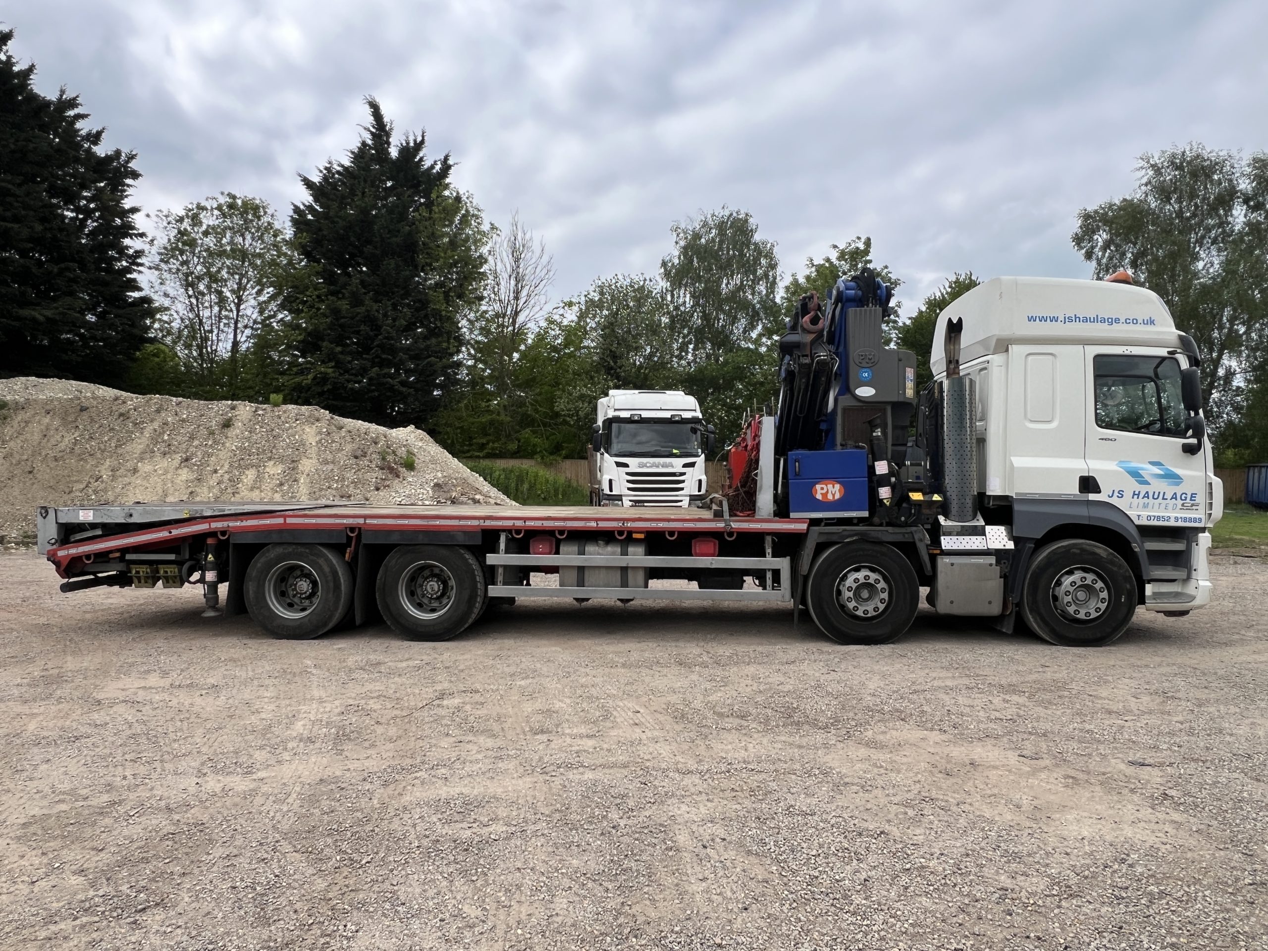 DAF CF460 CRANE LORRY 2016 - used trucks for sale at J Hawes Ltd